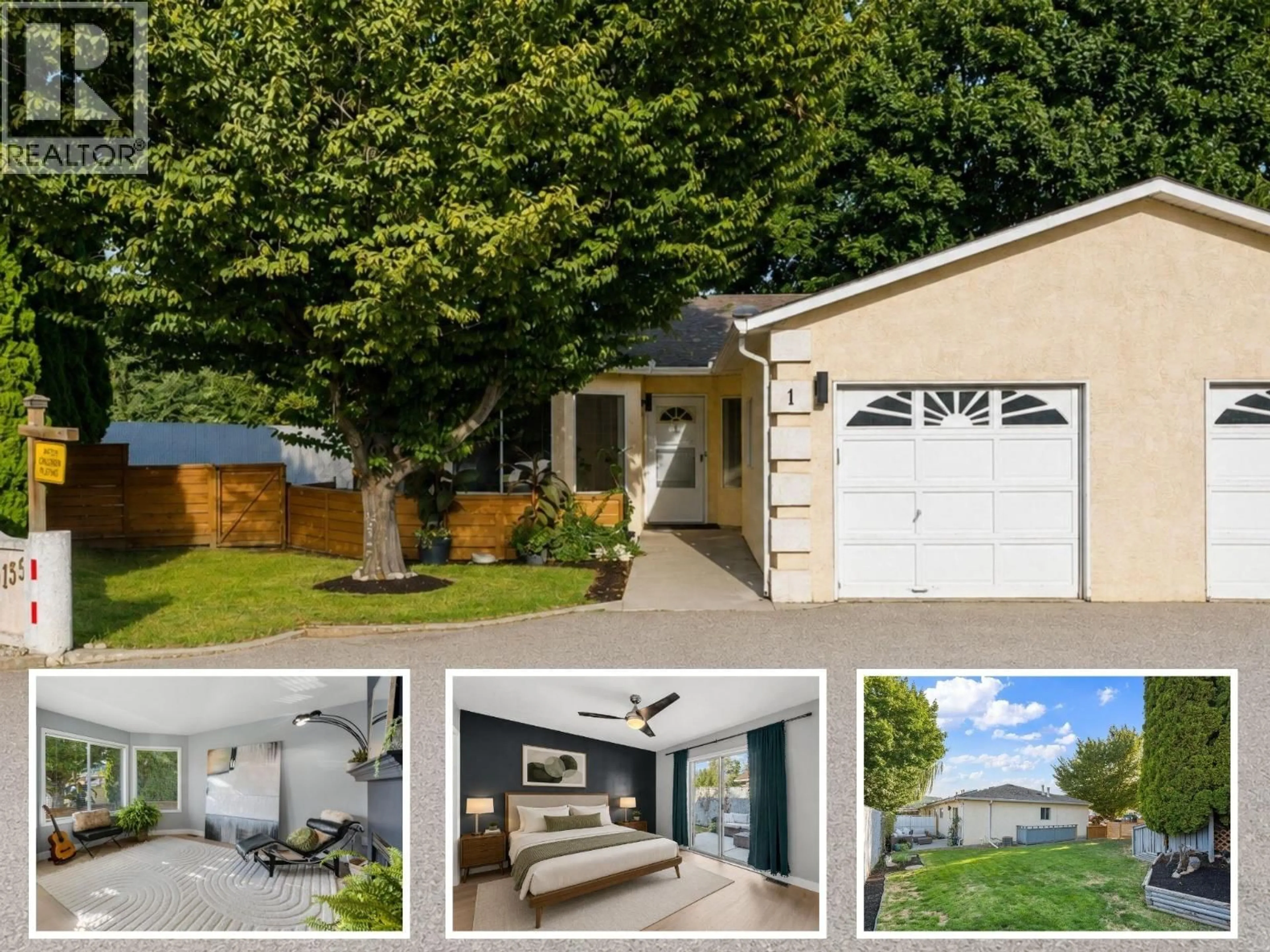 A pic from outside/outdoor area/front of a property/back of a property/a pic from drone, street for 1 - 9159 GLENMORE ROAD, Lake Country British Columbia V4V1R4