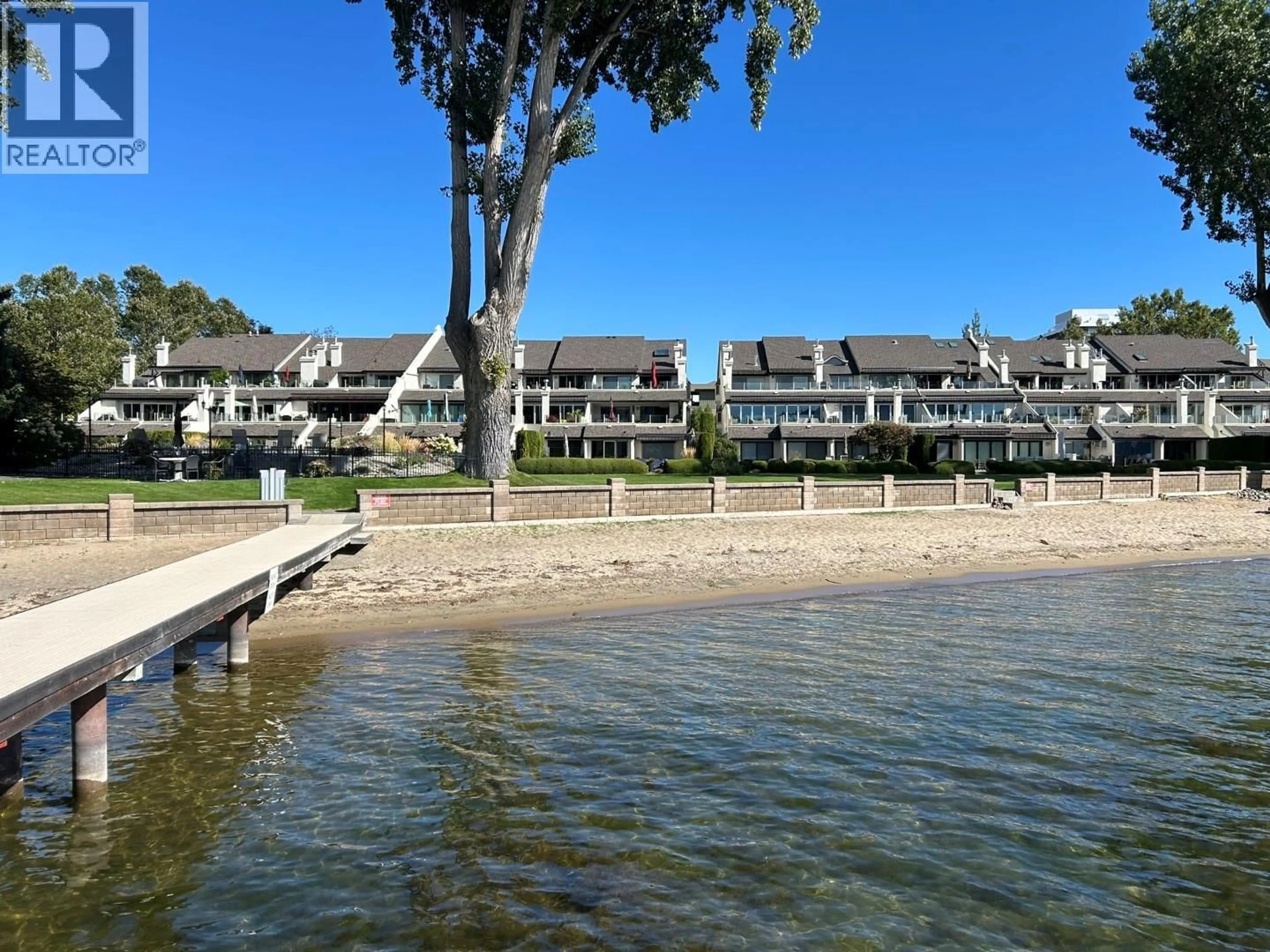 Patio, water/lake/river/ocean view for 208 - 2900 ABBOTT STREET, Kelowna British Columbia V1Y1G6