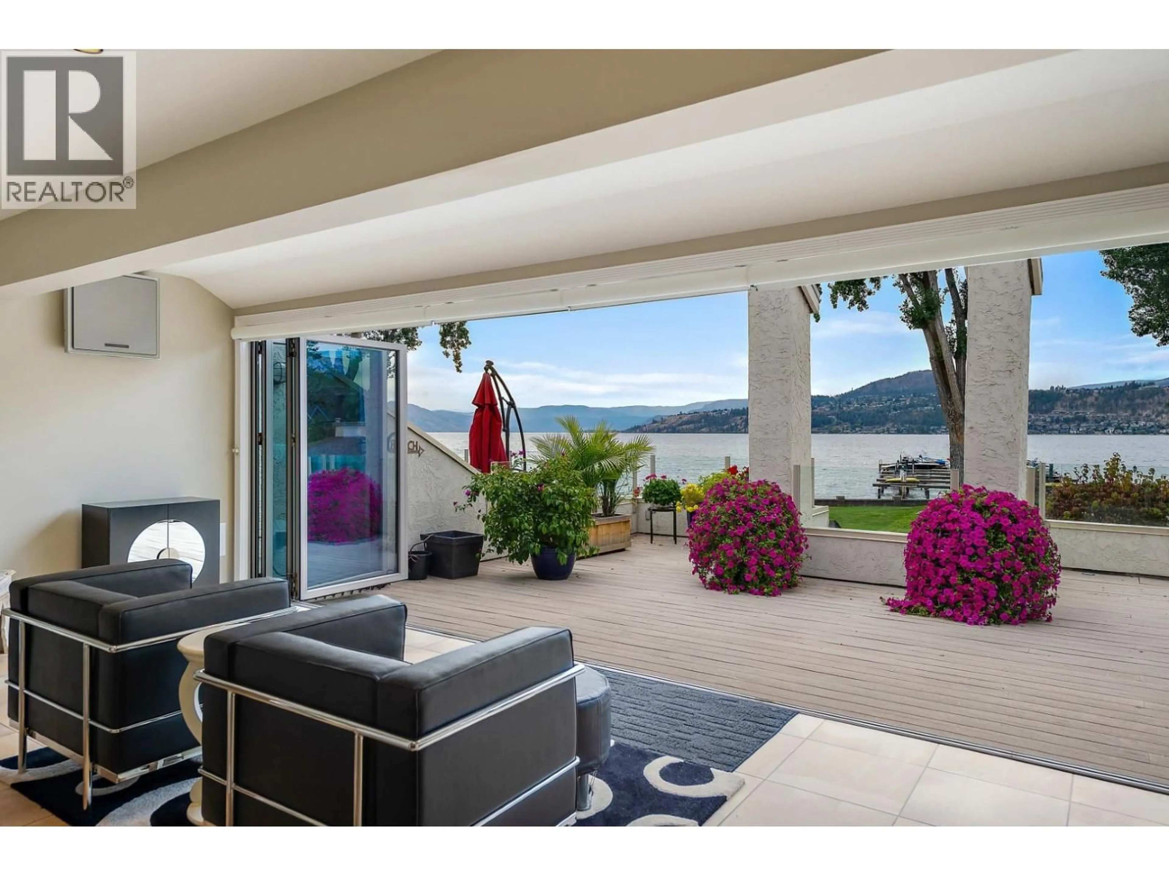 Patio, water/lake/river/ocean view for 208 - 2900 ABBOTT STREET, Kelowna British Columbia V1Y1G6