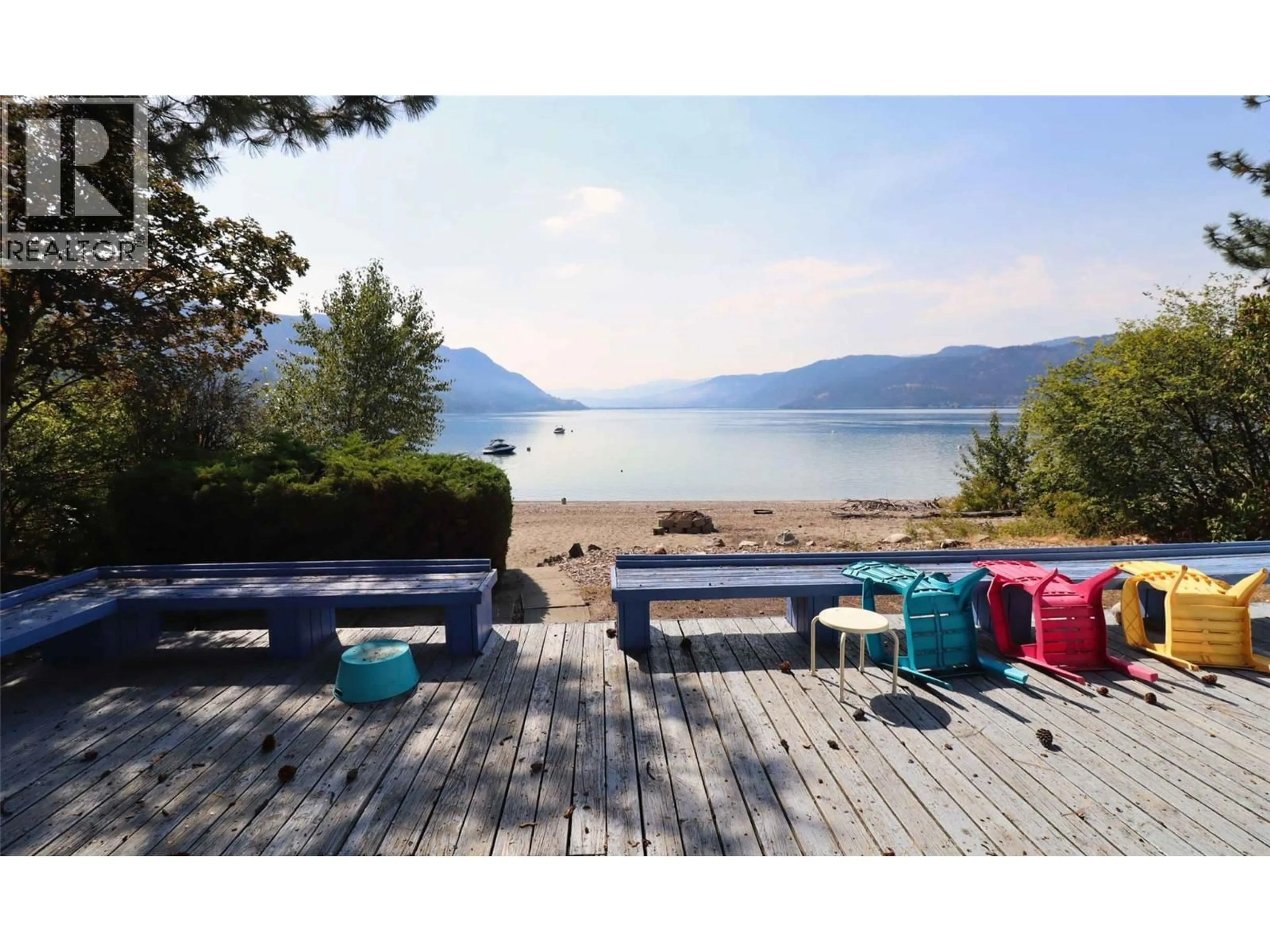 Patio, water/lake/river/ocean view for 2505 SILVERY BEACH ROAD, Chase British Columbia V0E1M1