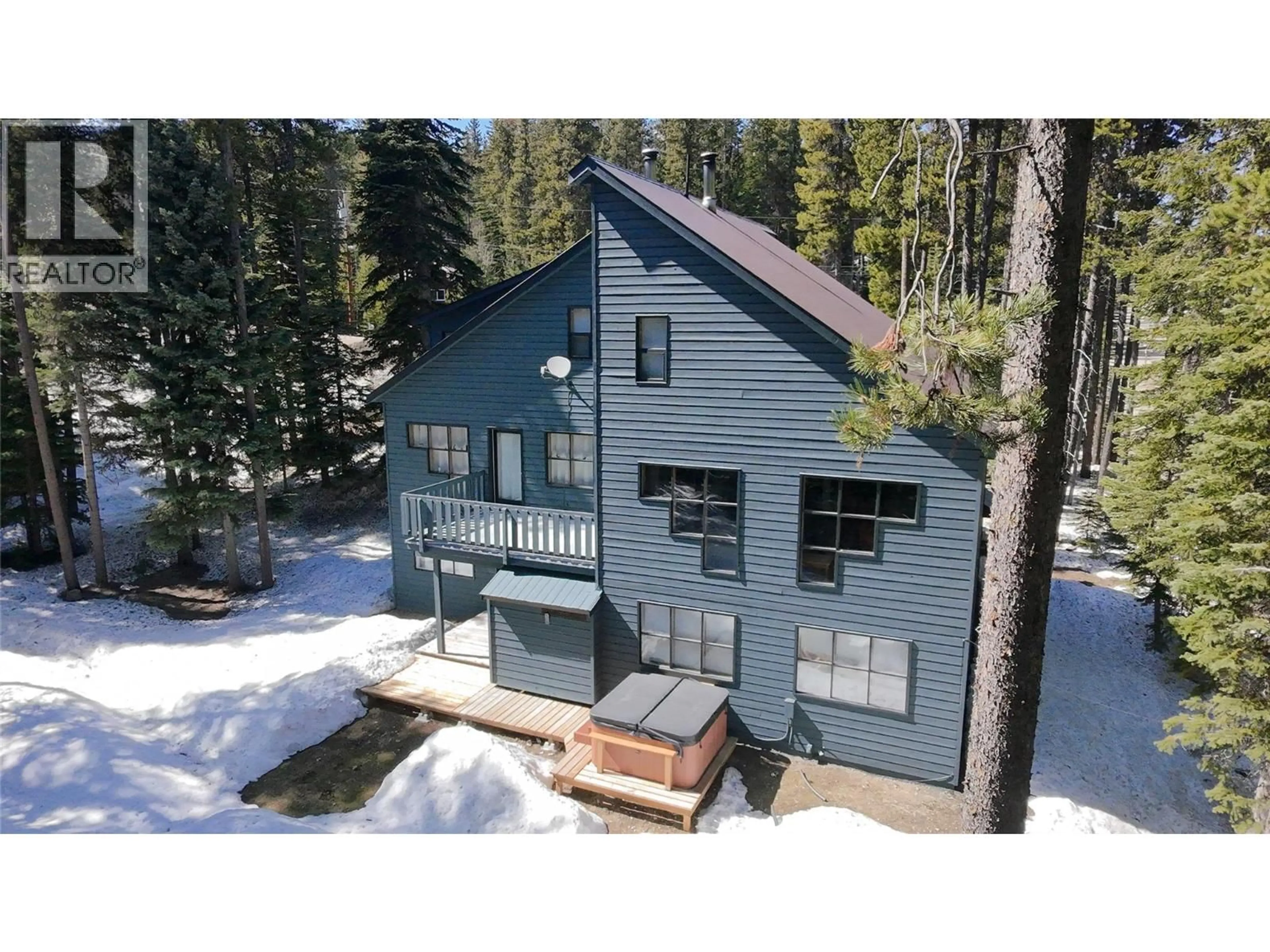 A pic from outside/outdoor area/front of a property/back of a property/a pic from drone, unknown for 102 - 103 WHITETAIL ROAD, Apex Mountain British Columbia V2A0E2