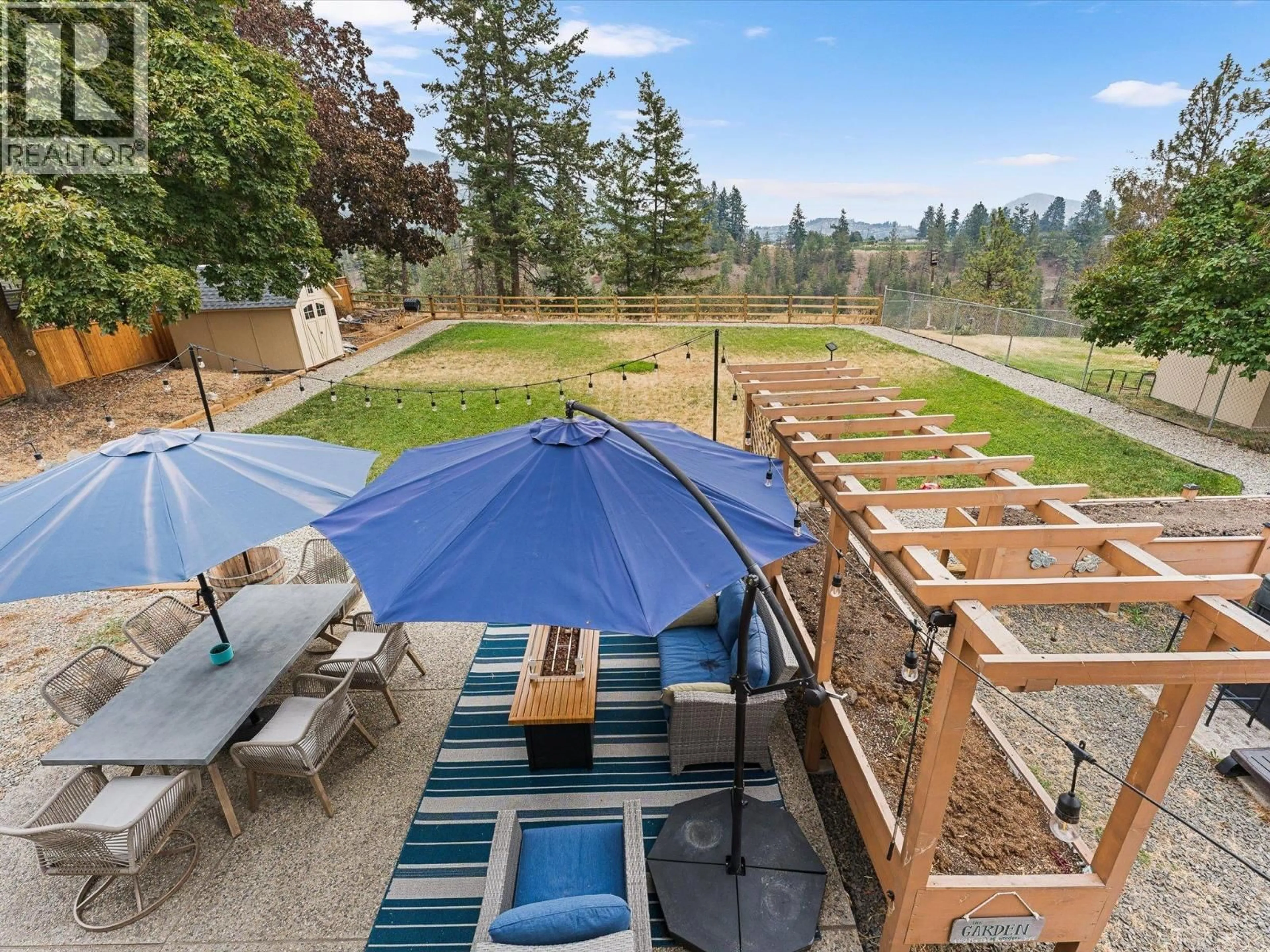 Patio, water/lake/river/ocean view for 3349 WEBBER ROAD, West Kelowna British Columbia V4T1G6