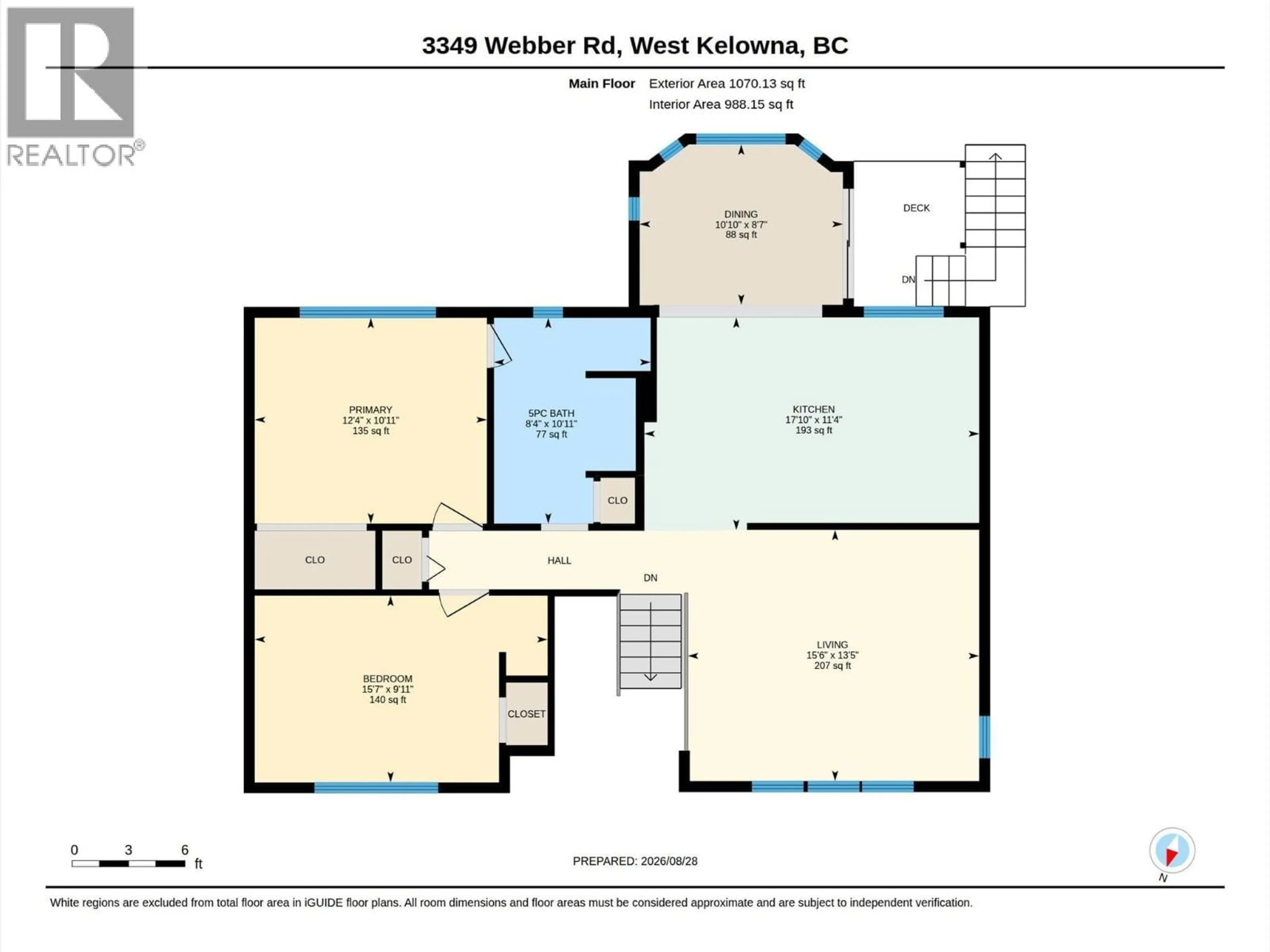 Floor plan for 3349 WEBBER ROAD, West Kelowna British Columbia V4T1G6