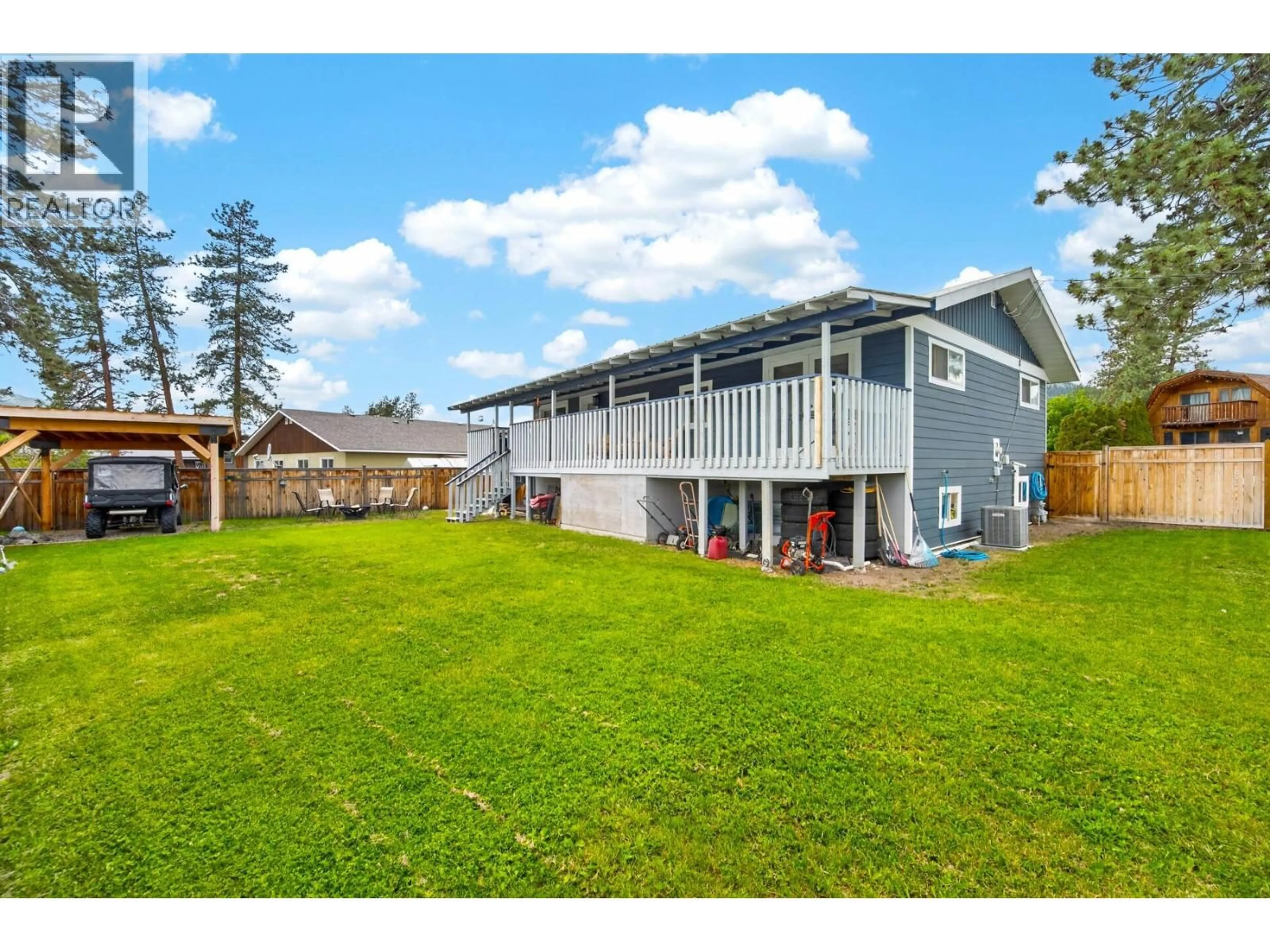 A pic from outside/outdoor area/front of a property/back of a property/a pic from drone, unknown for 360 GRAY AVENUE, Merritt British Columbia V0K1Y0