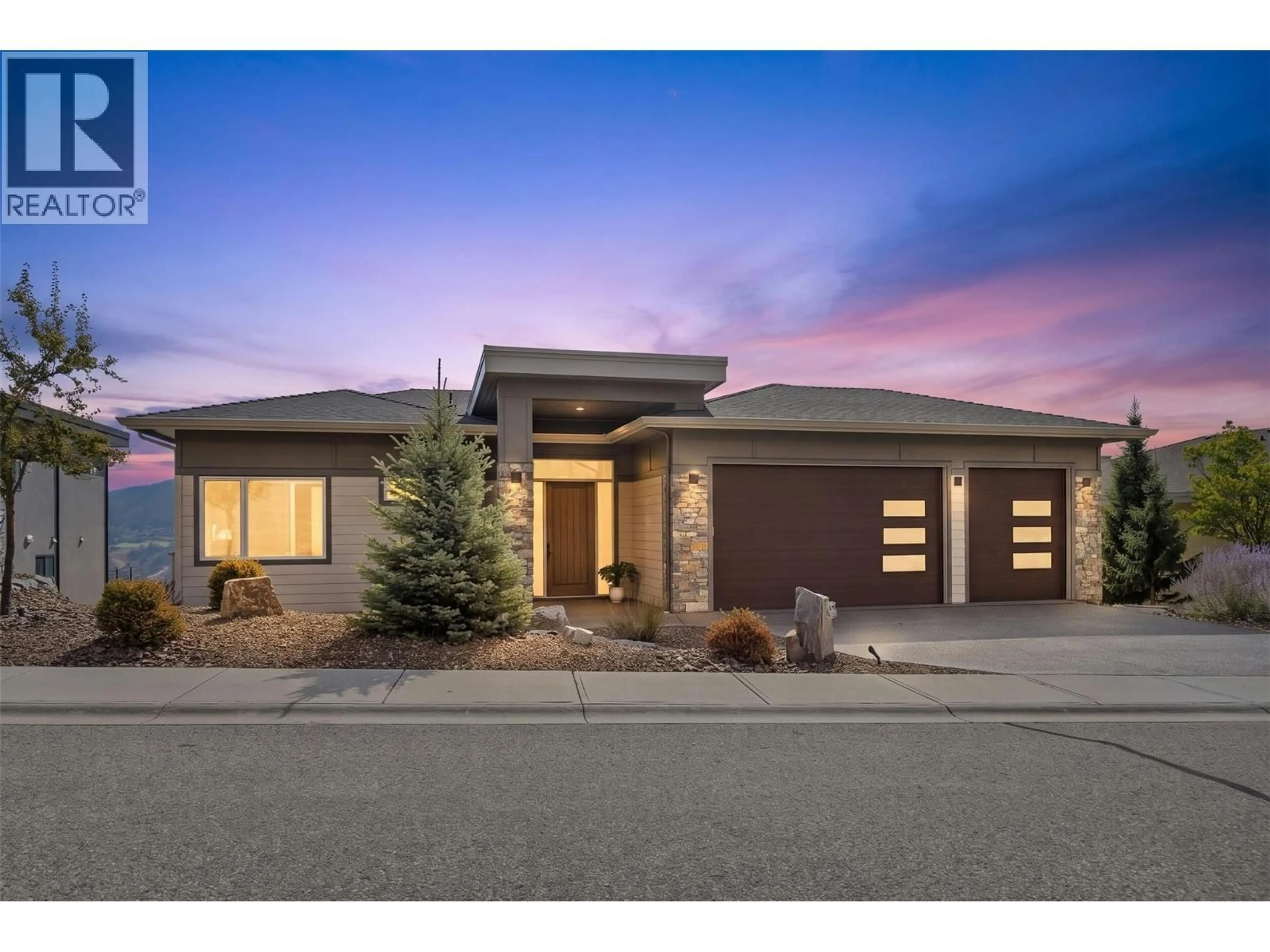 Home with brick exterior material, street for 8876 CROFTON ROAD, Vernon British Columbia V1H2L2