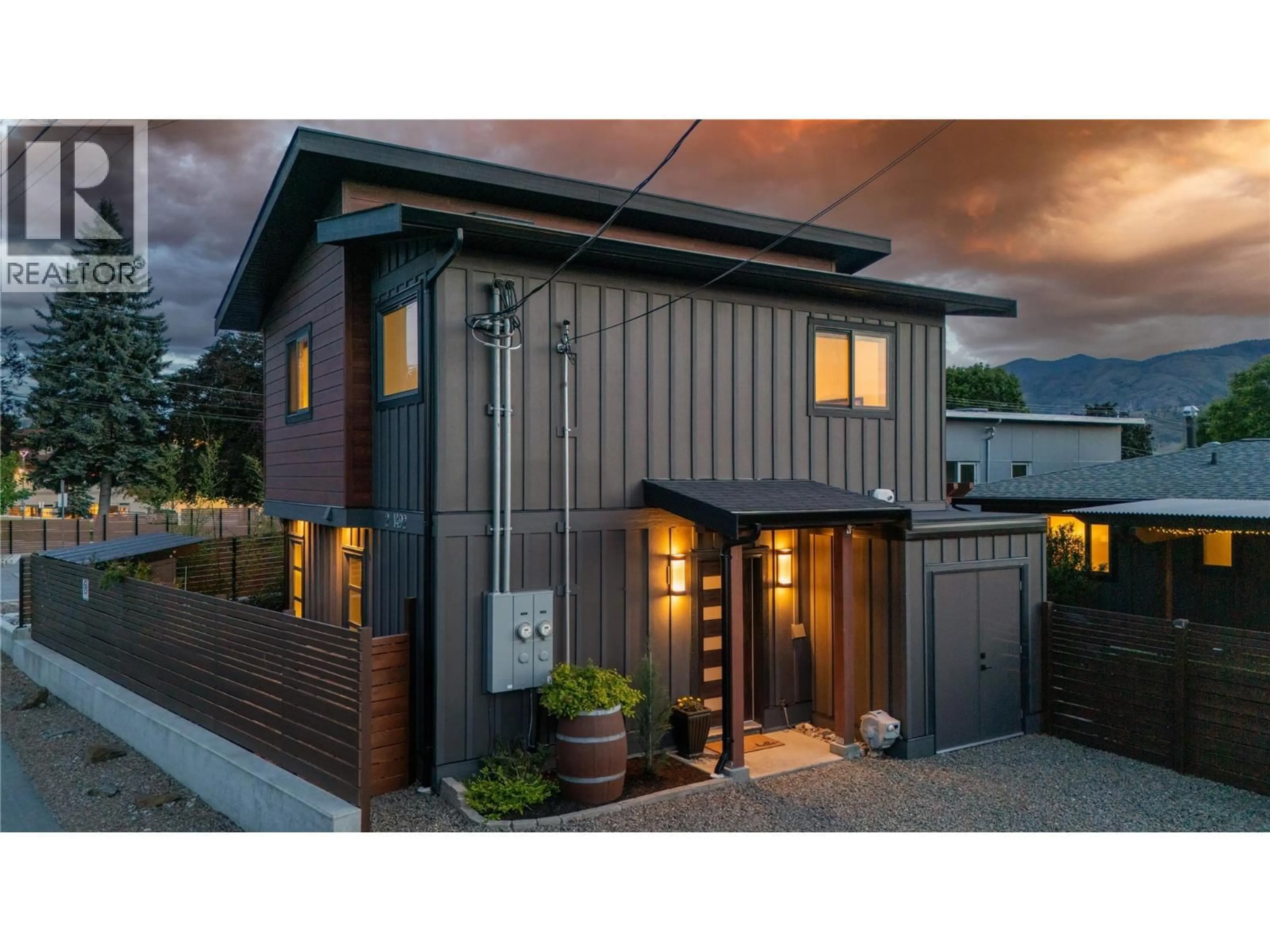 Home with brick exterior material, street for 1492 LEIR STREET, Penticton British Columbia V2A4Z5