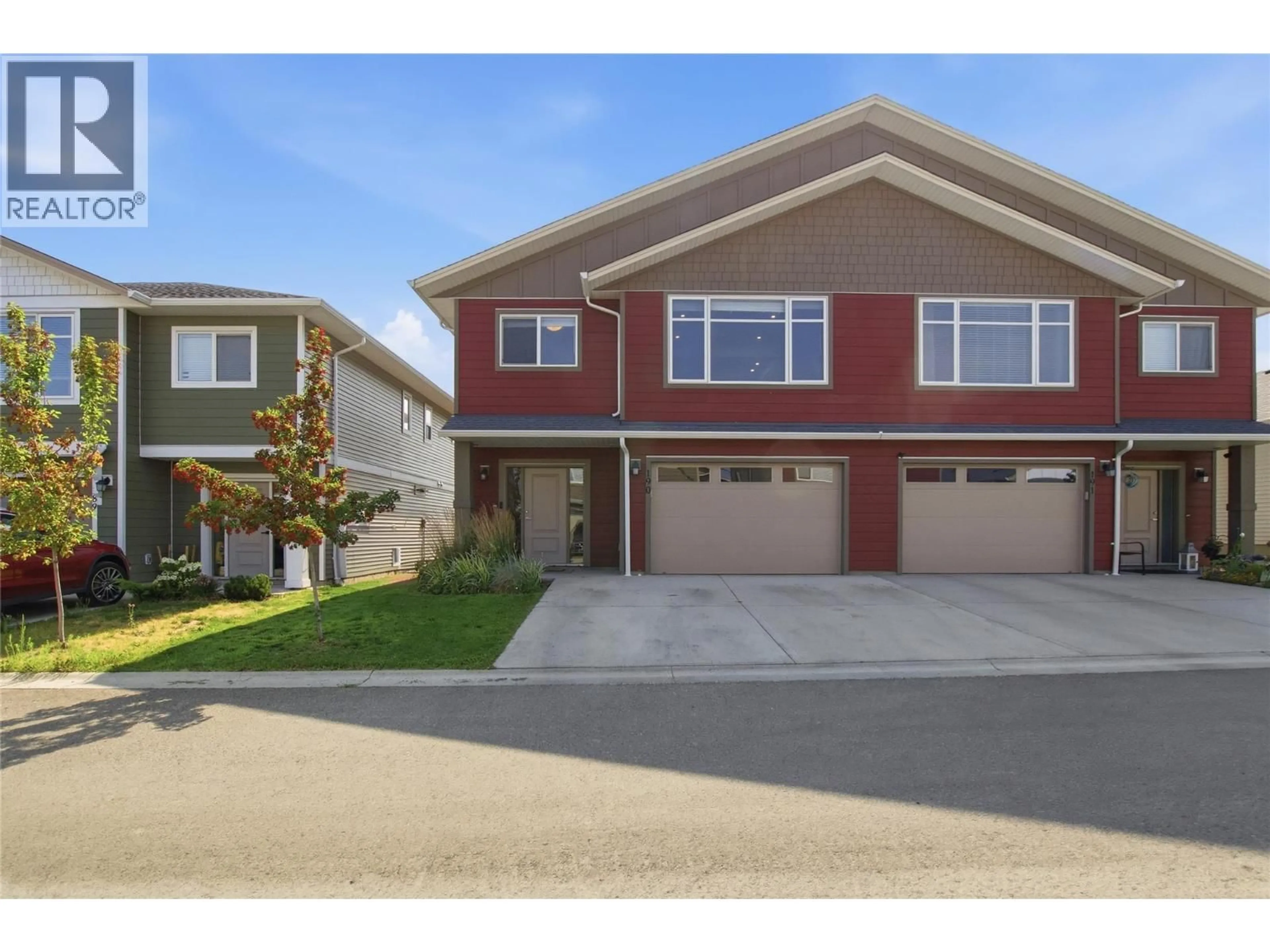 Home with vinyl exterior material, street for 190 - 8800 DALLAS DRIVE, Kamloops British Columbia V2C6V4