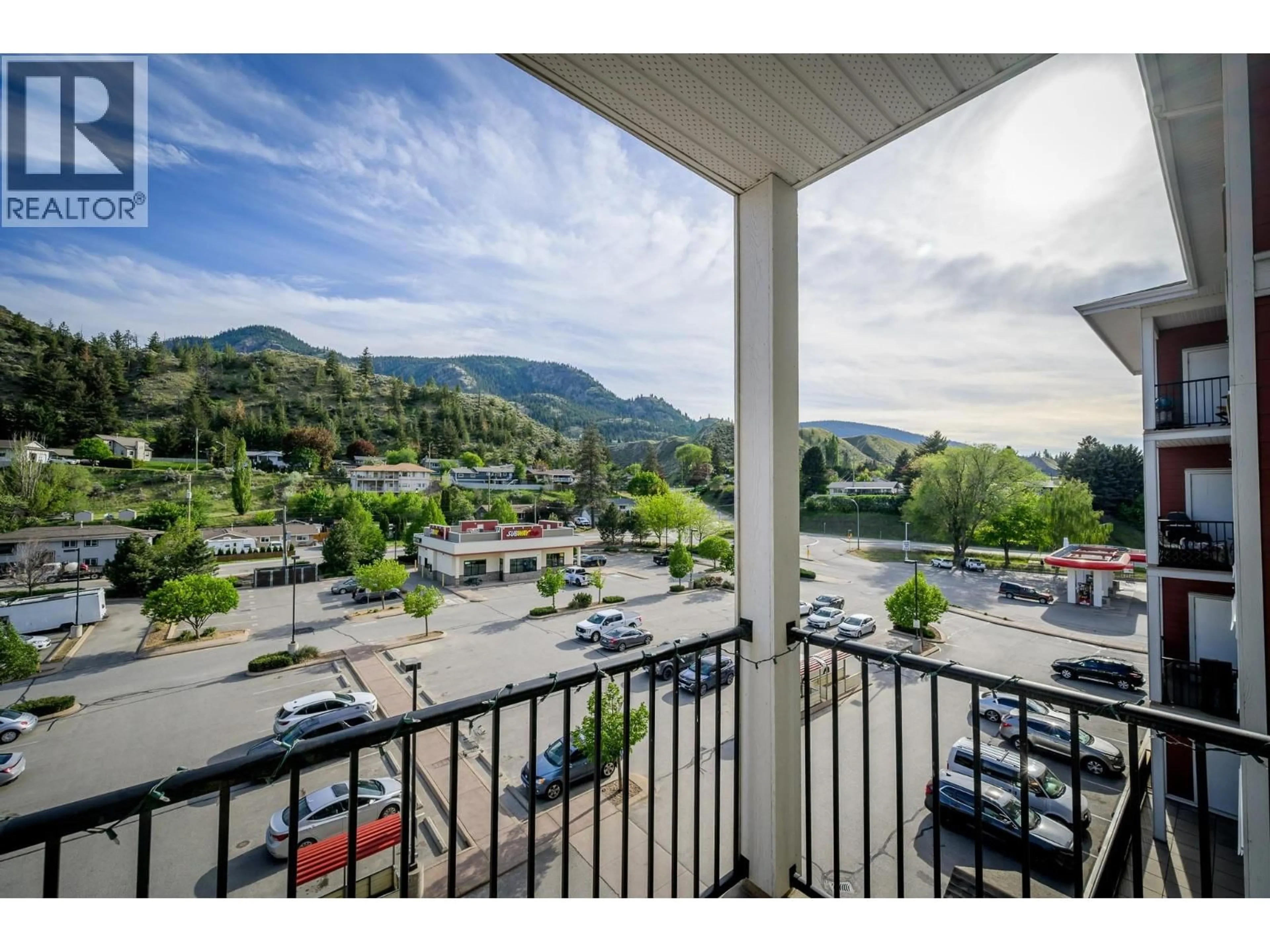 Patio, mountain view for 403 - 5170 DALLAS DRIVE, Kamloops British Columbia V2C0C7