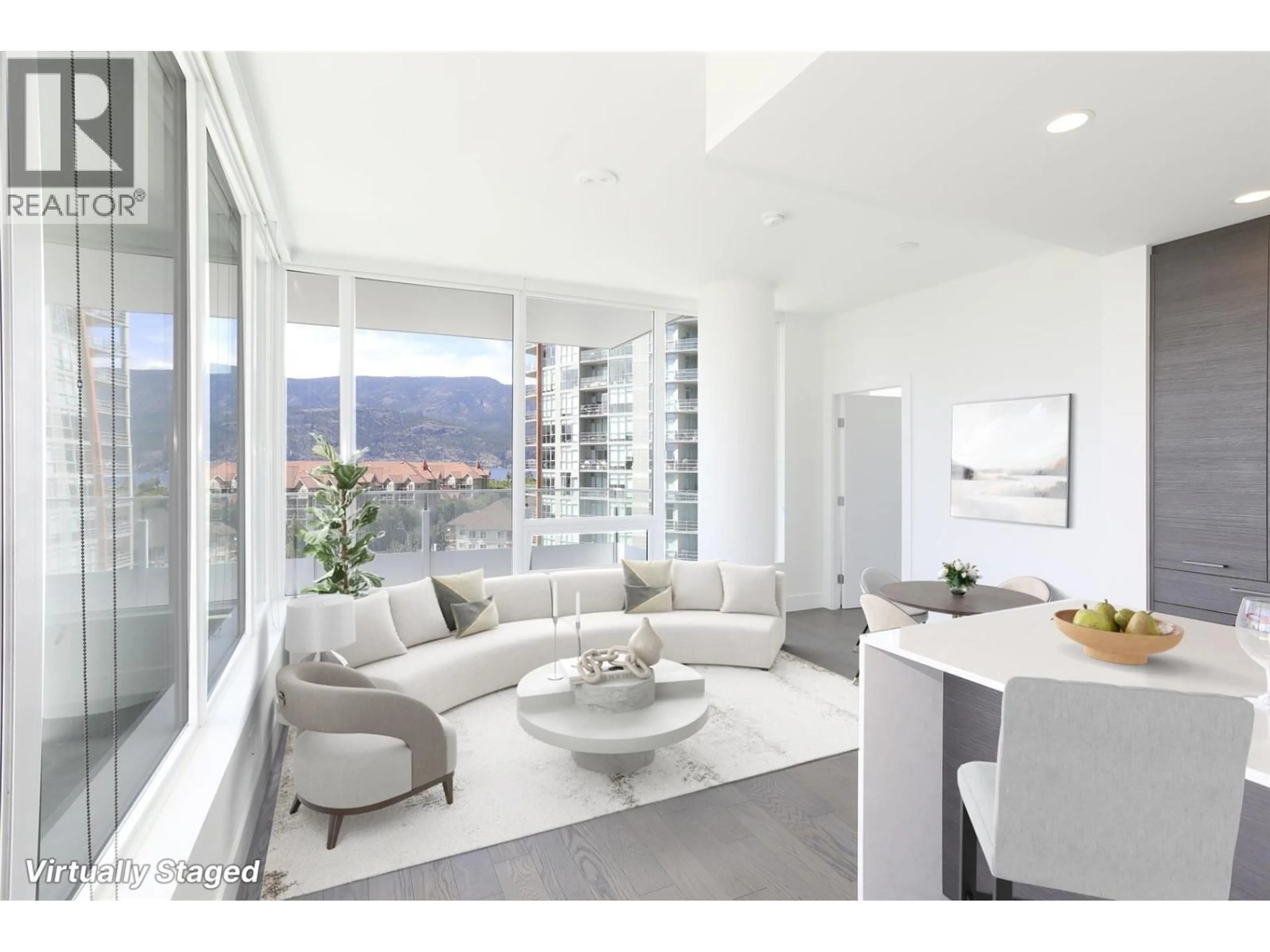 Living room with furniture, unknown for 807 - 1181 SUNSET DRIVE, Kelowna British Columbia V1Y0J5