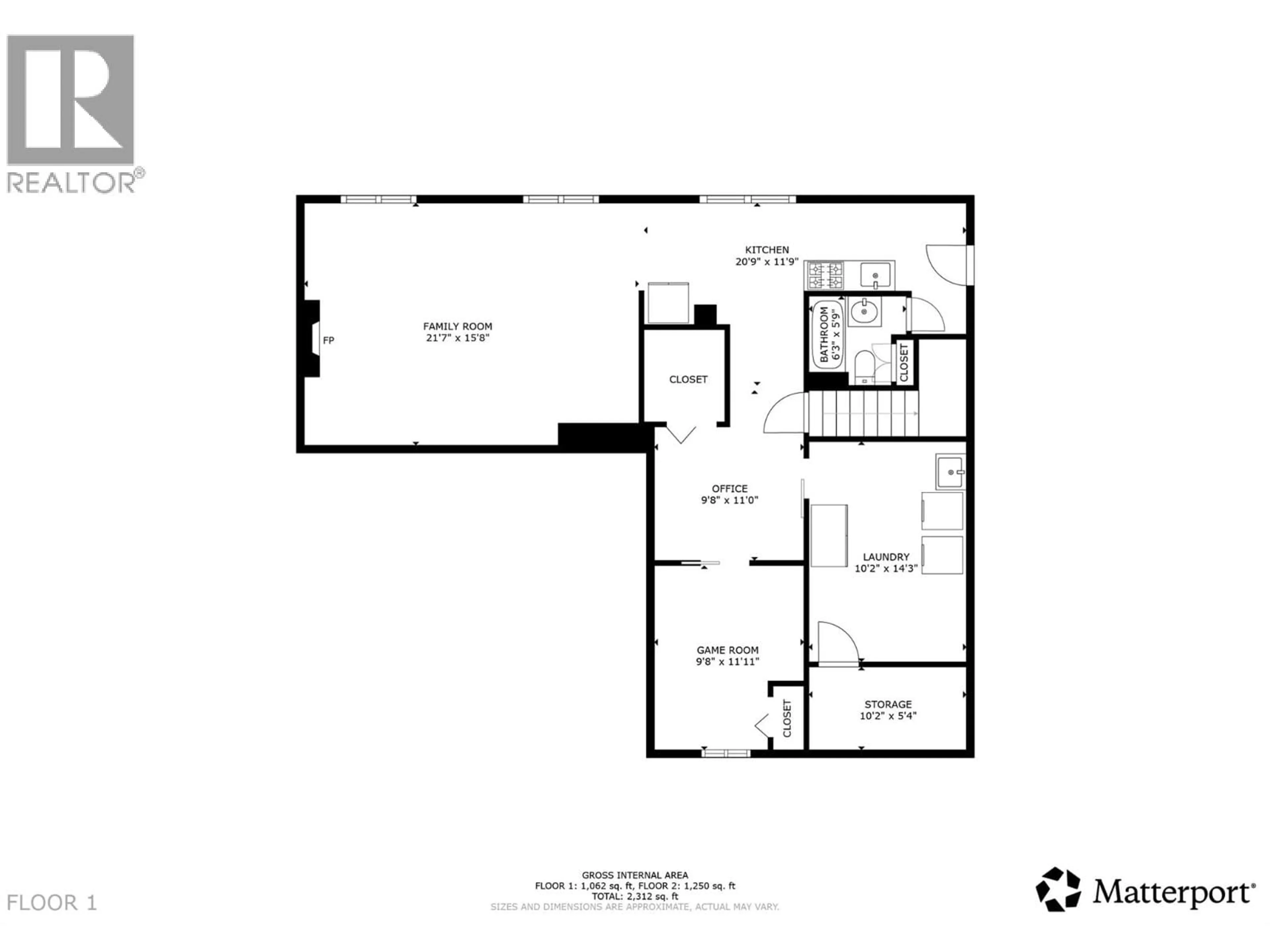 Floor plan for 106 WEST ENDERBY ROAD, Enderby British Columbia V0E1V1