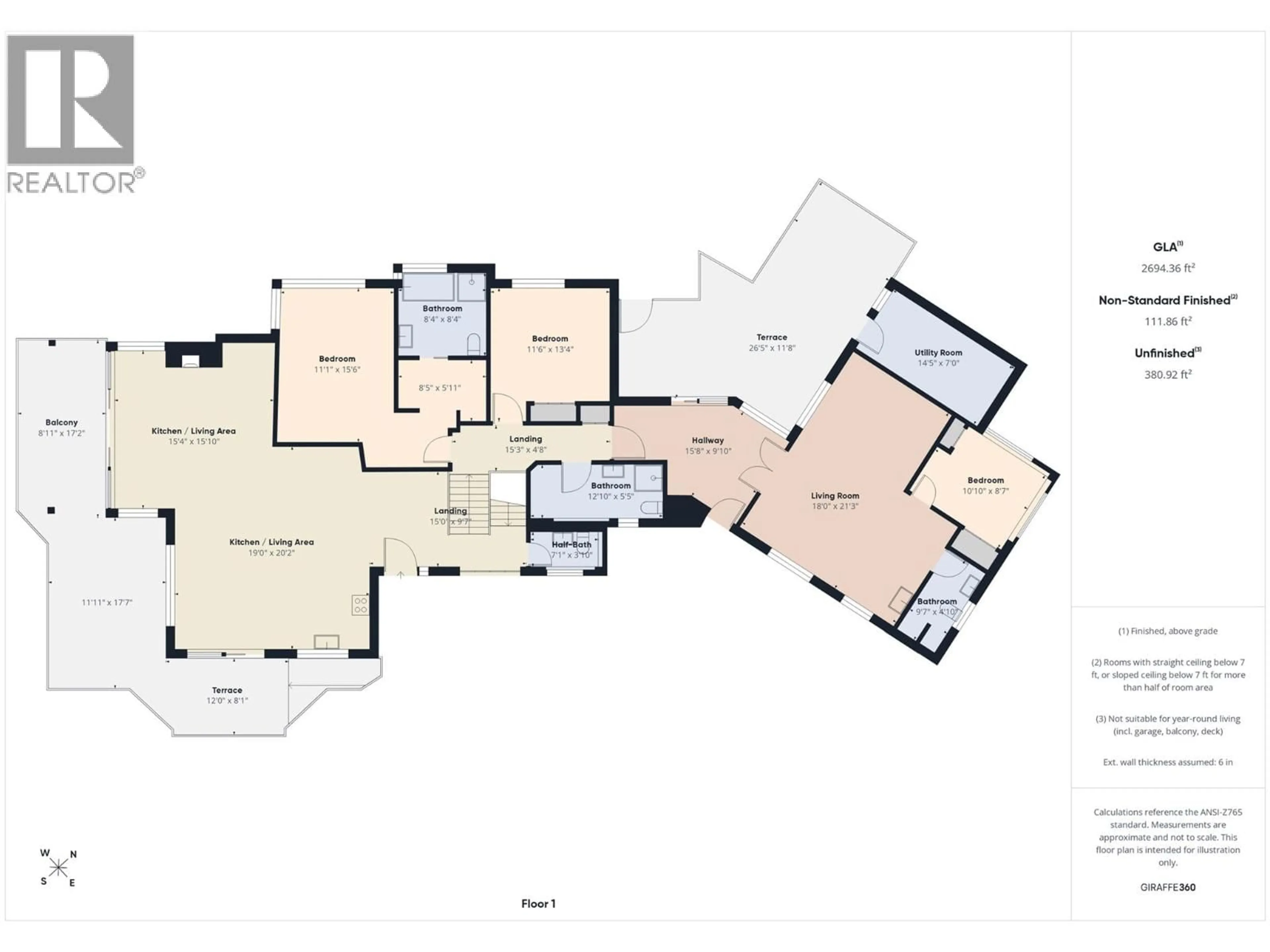 Floor plan for 17538 CORAL BEACH ROAD, Lake Country British Columbia V4V1C1