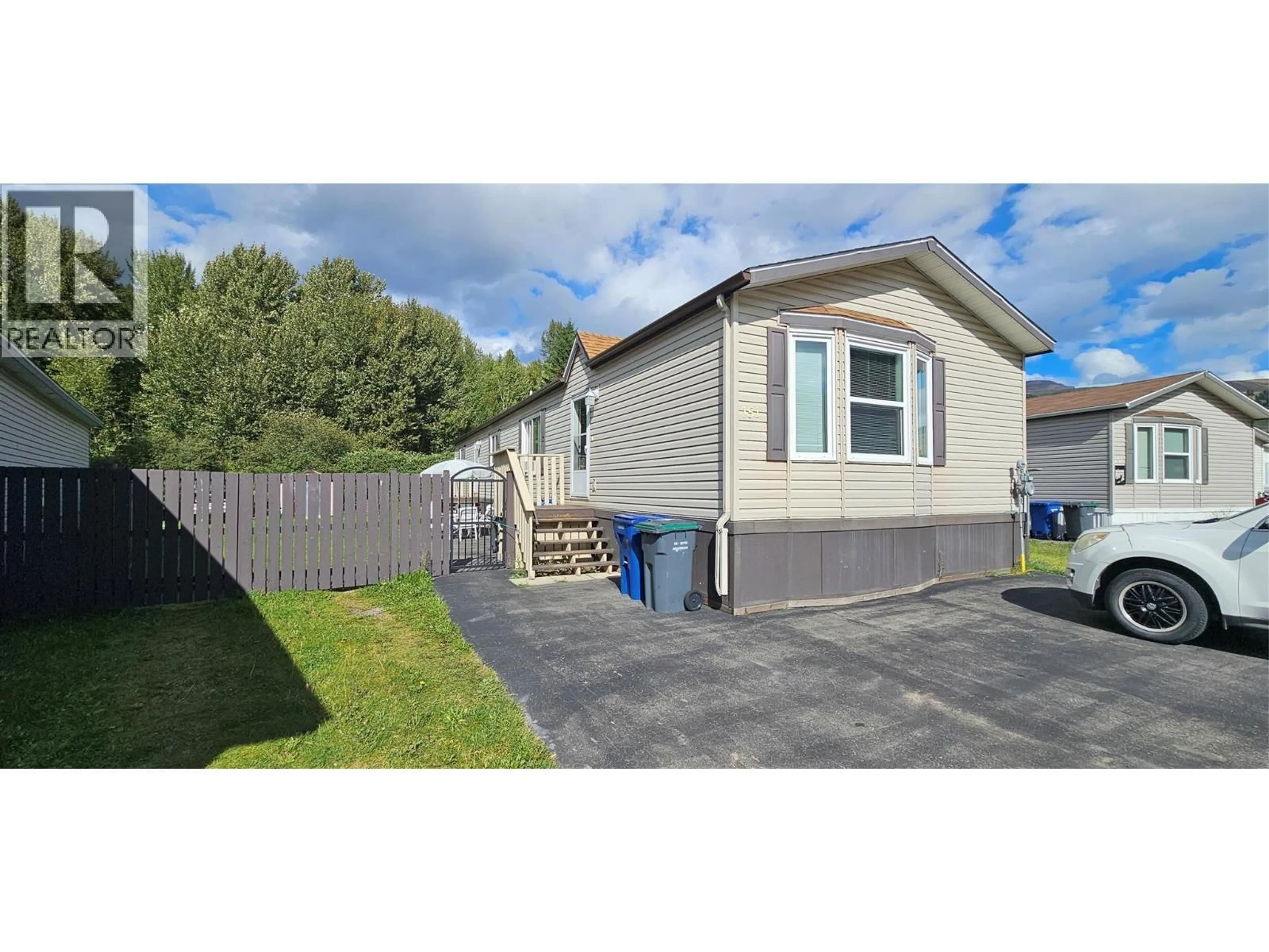 Home with vinyl exterior material, street for 151 - 100 ASPEN DRIVE, Sparwood British Columbia V0B2G0