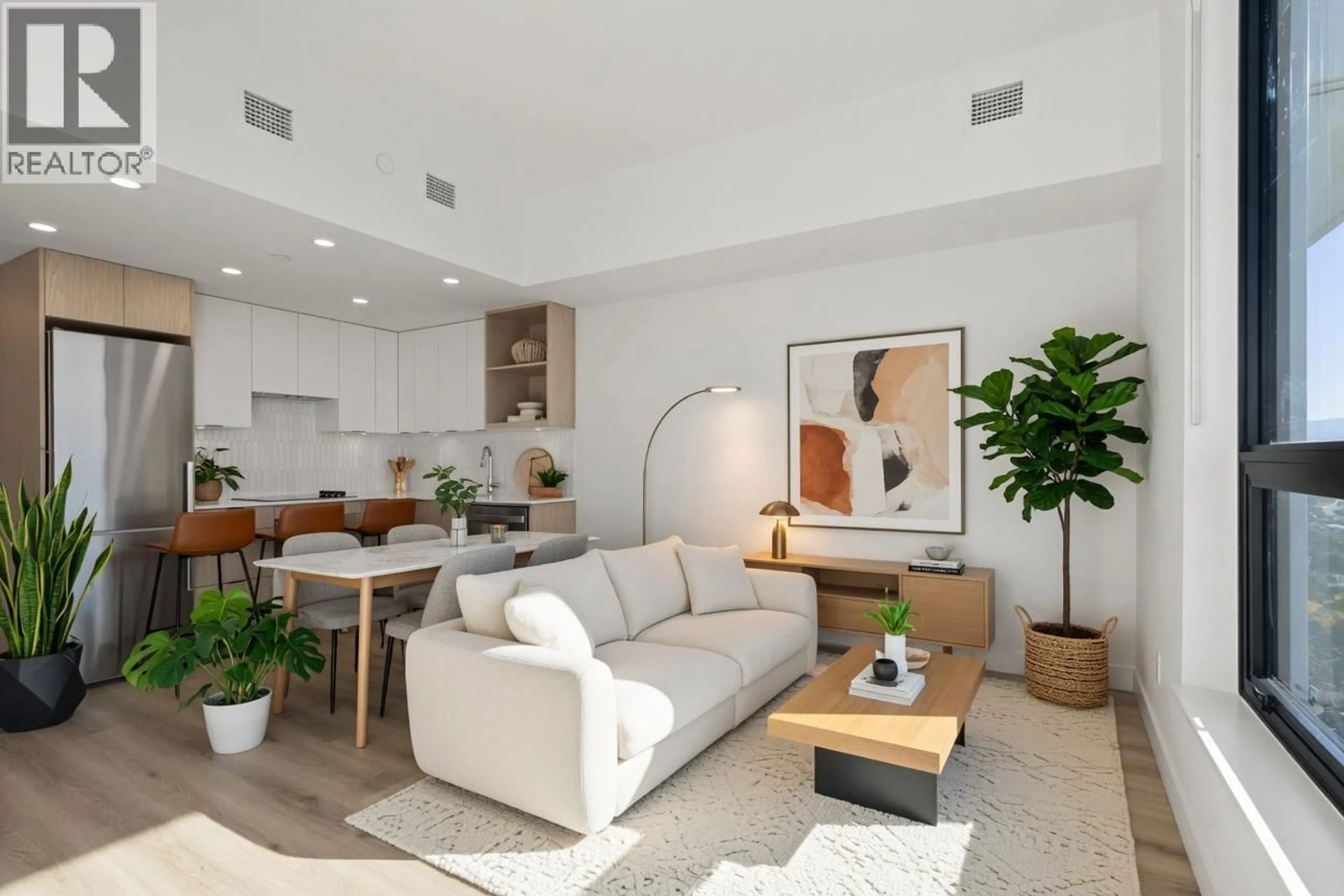Living room with furniture, unknown for 3003 - 1488 BERTRAM STREET, Kelowna British Columbia V1Y0M6