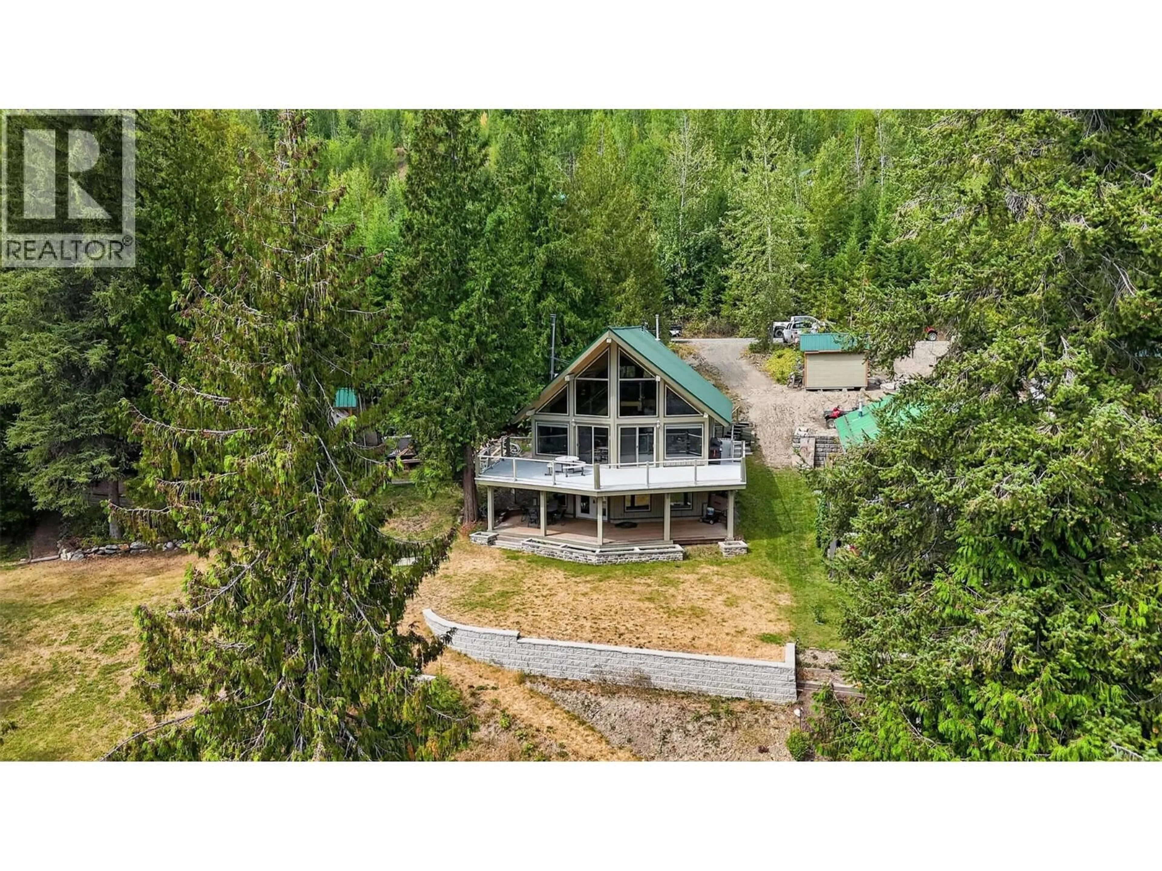 A pic from outside/outdoor area/front of a property/back of a property/a pic from drone, unknown for 17 - 7540 RUSSEL FSR CREEK, Barriere British Columbia V0E0A9