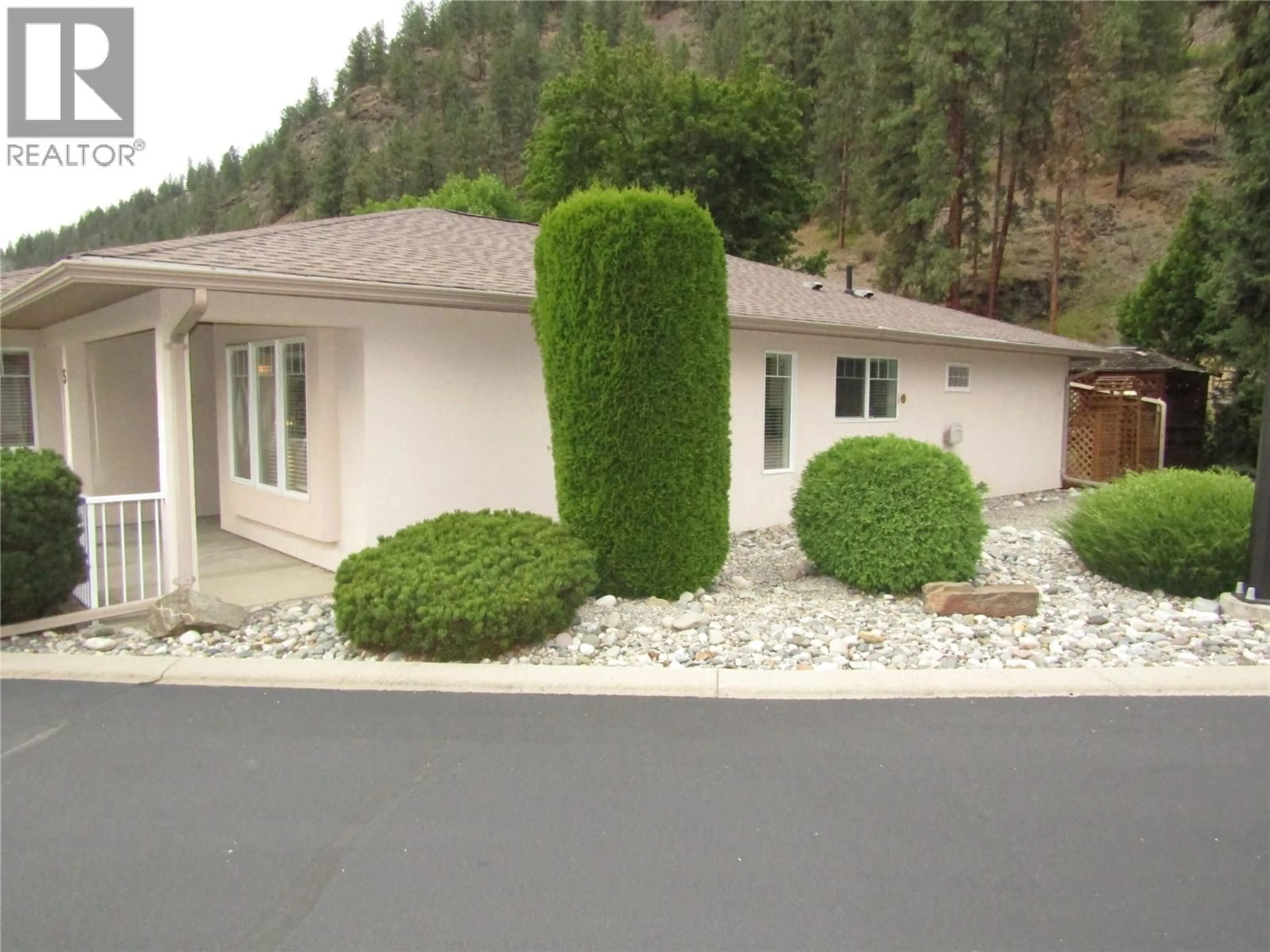 A pic from outside/outdoor area/front of a property/back of a property/a pic from drone, unknown for #5 - 707 76TH AVENUE, Grand Forks British Columbia V0H1H0
