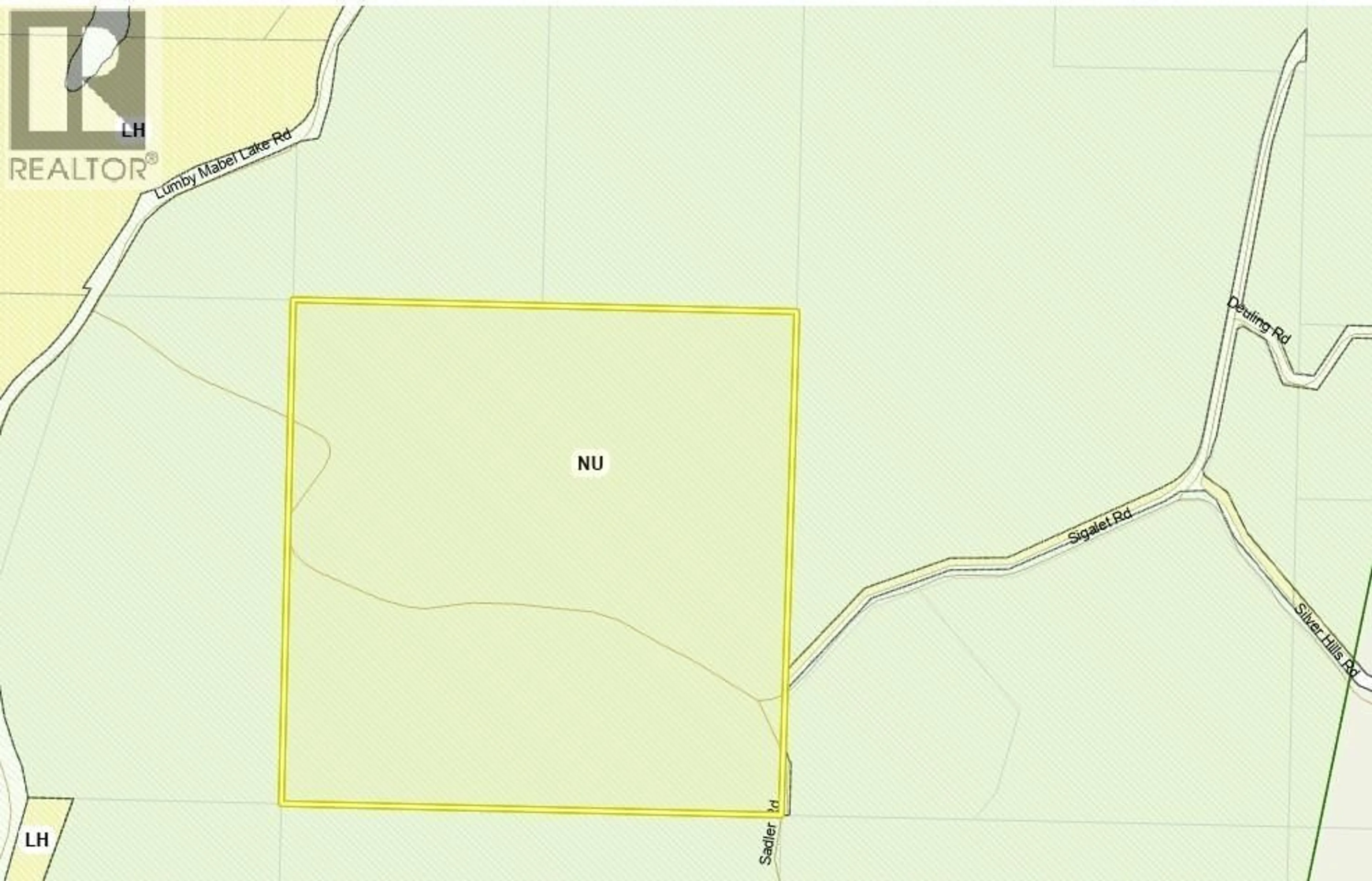 Picture of a map for 43 SIGALET ROAD, Lumby British Columbia V0E2G6