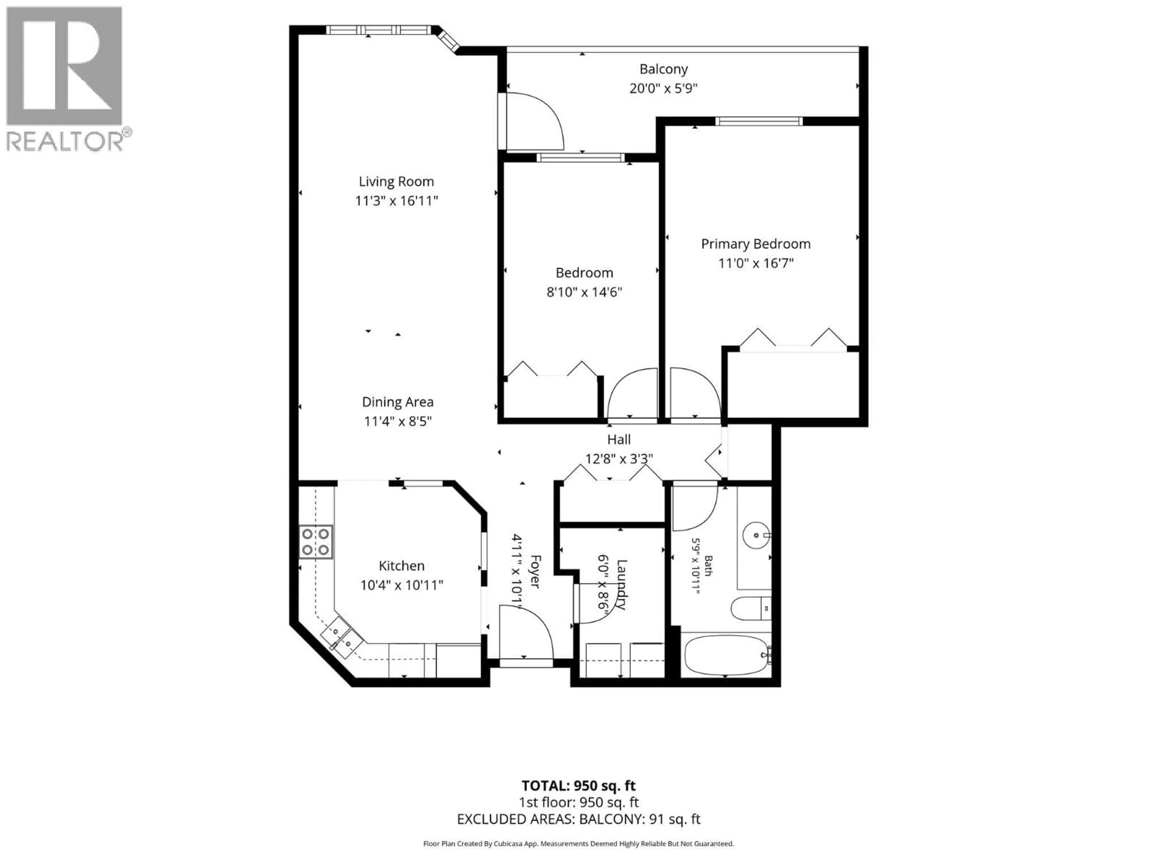 Floor plan for 111 - 250 5 STREET SOUTHEAST, Salmon Arm British Columbia V1E1J8