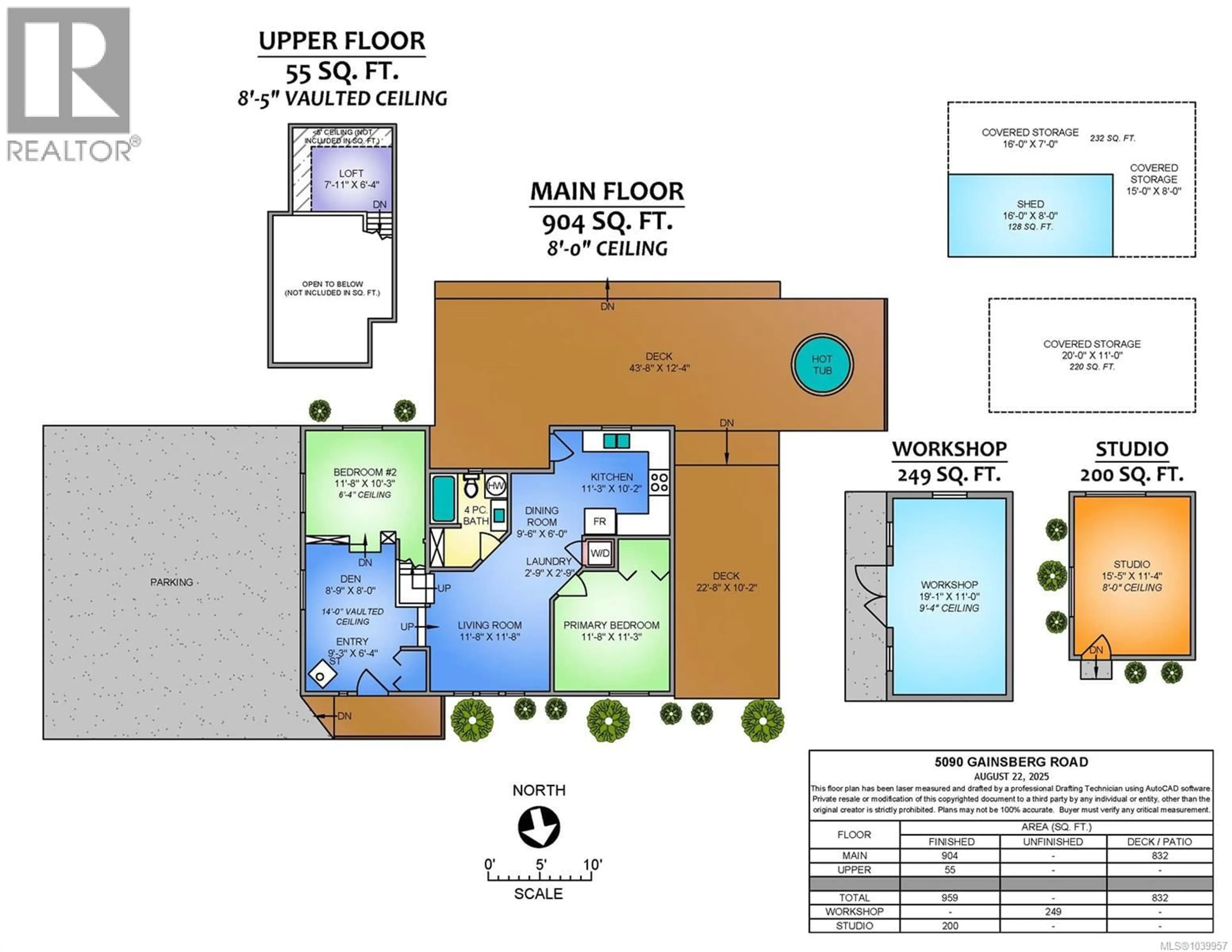 Floor plan for 5090 GAINSBERG ROAD, Bowser British Columbia V0R1G0