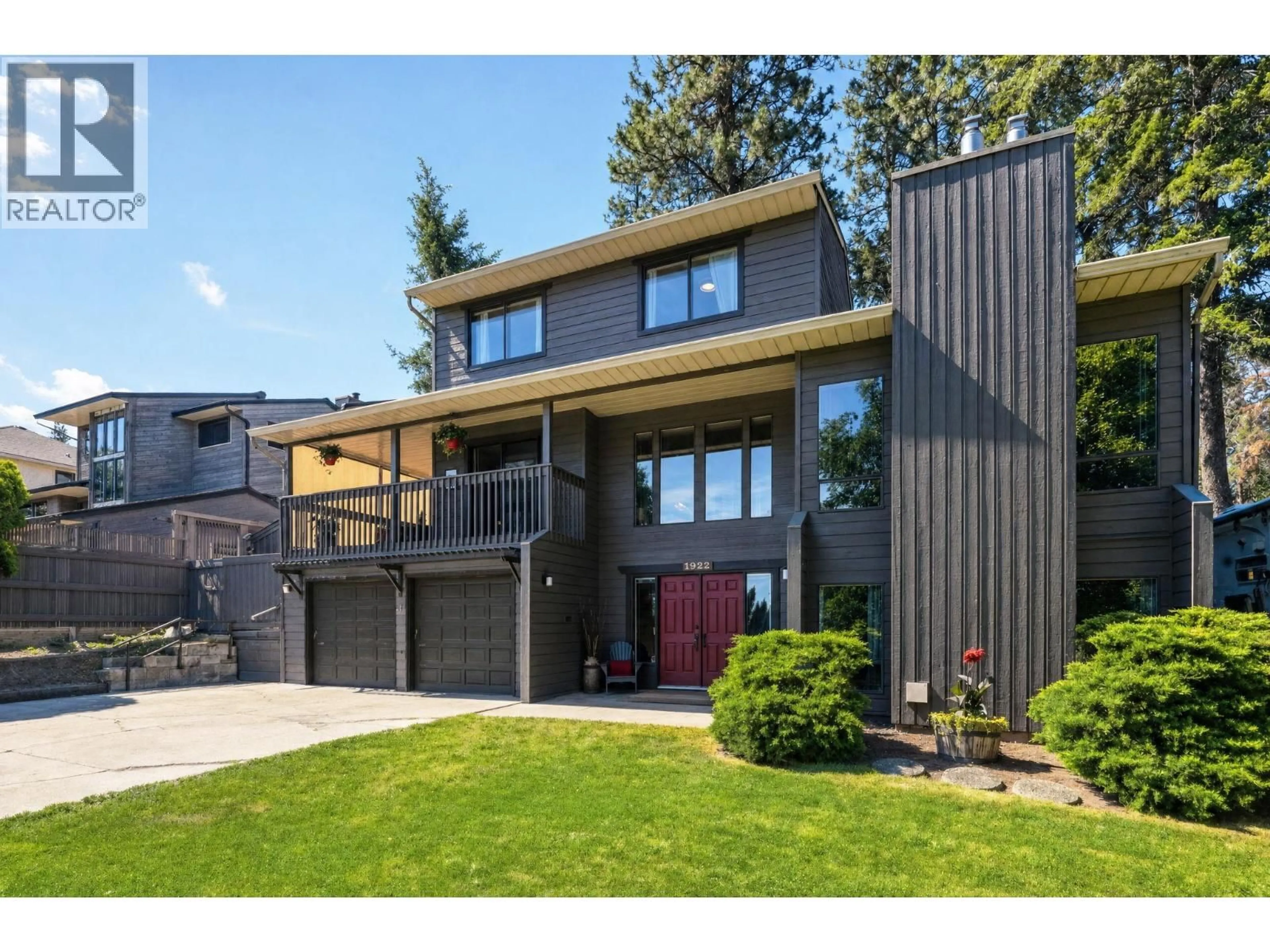 Home with brick exterior material, street for 1922 ABEL STREET, West Kelowna British Columbia V1Z3C8
