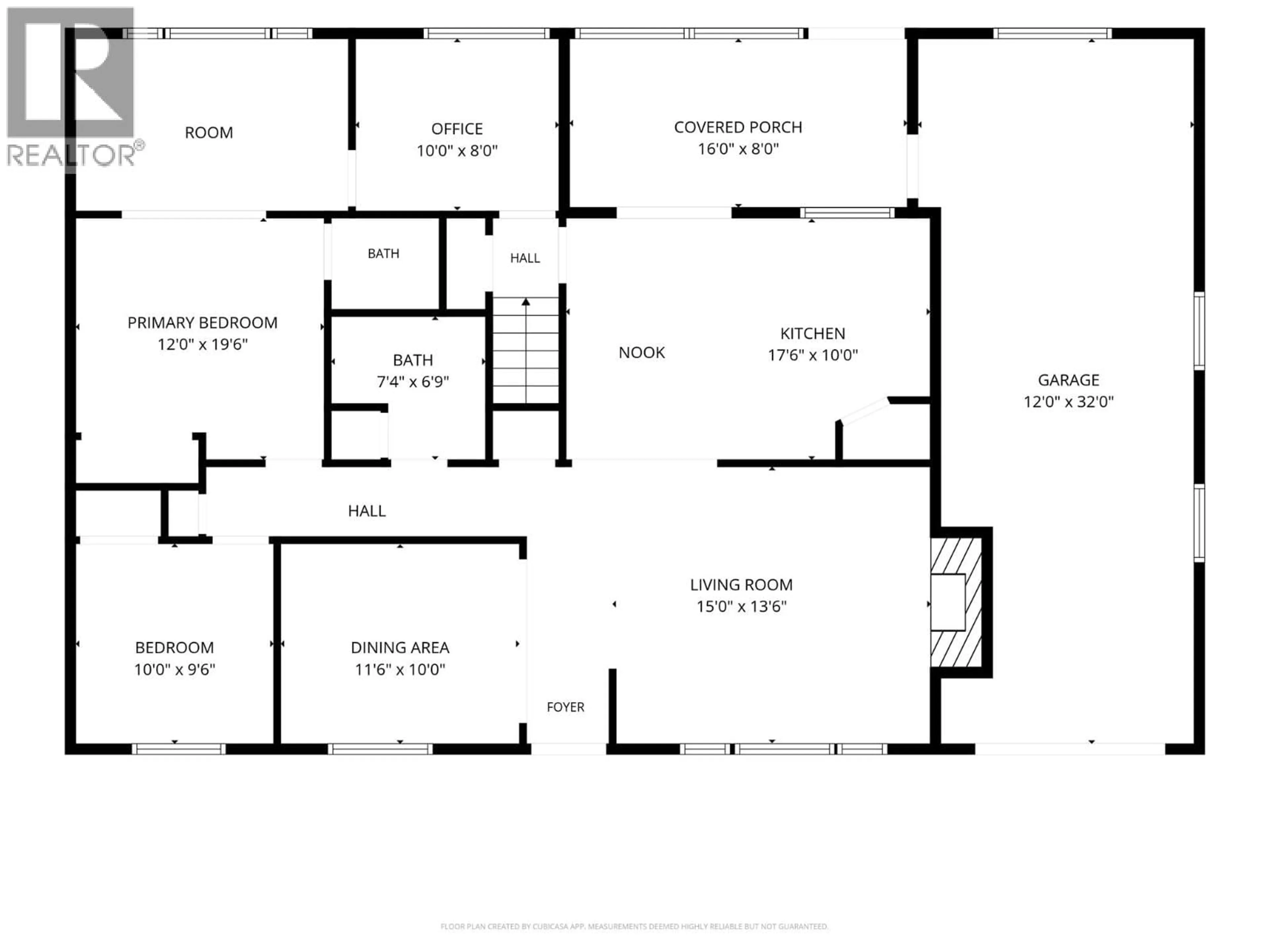 Floor plan for 1516 CUMMING BOULEVARD, Cache Creek British Columbia V0K1H0