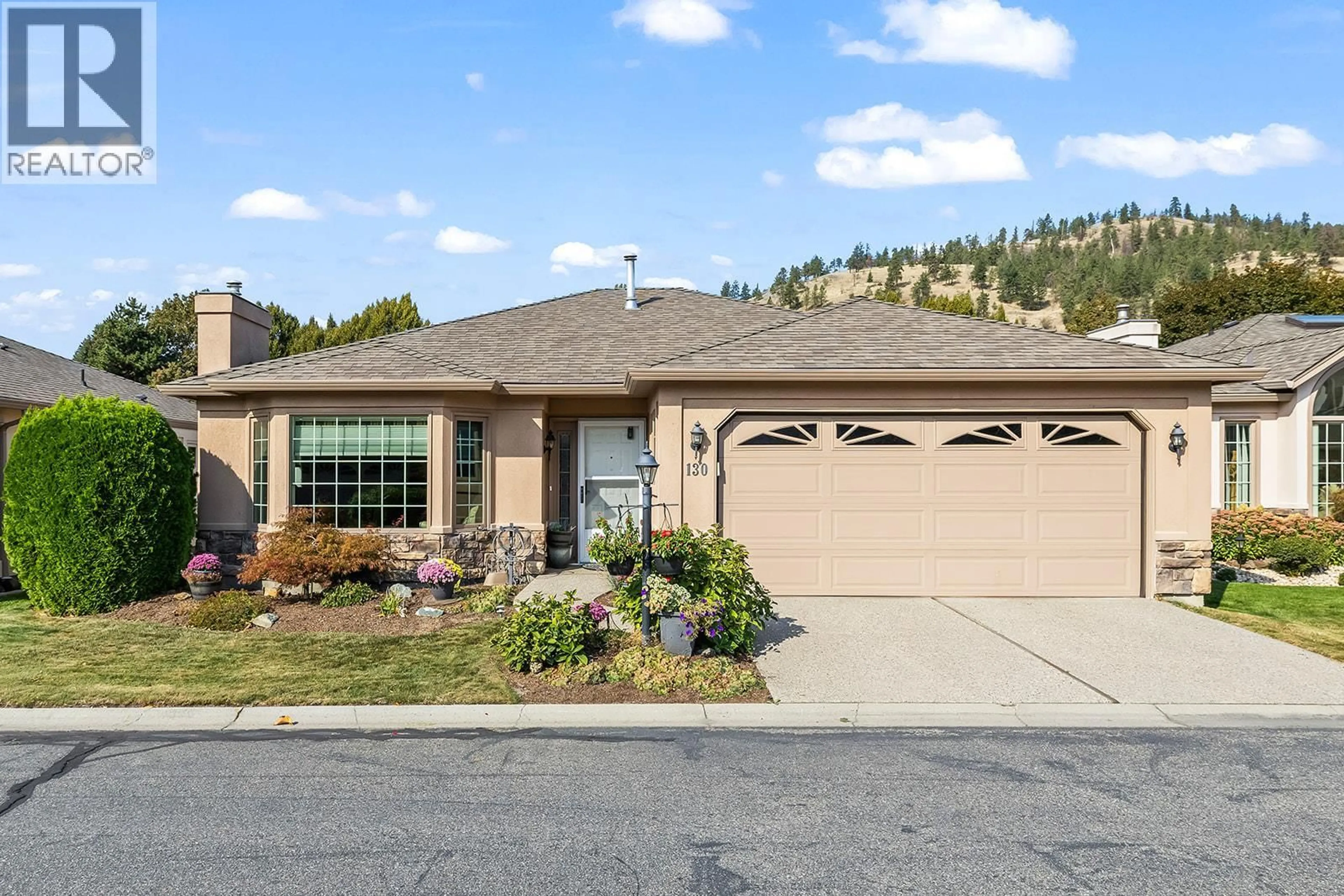 Home with brick exterior material, mountain view for 130 - 595 YATES ROAD, Kelowna British Columbia V1V1P8