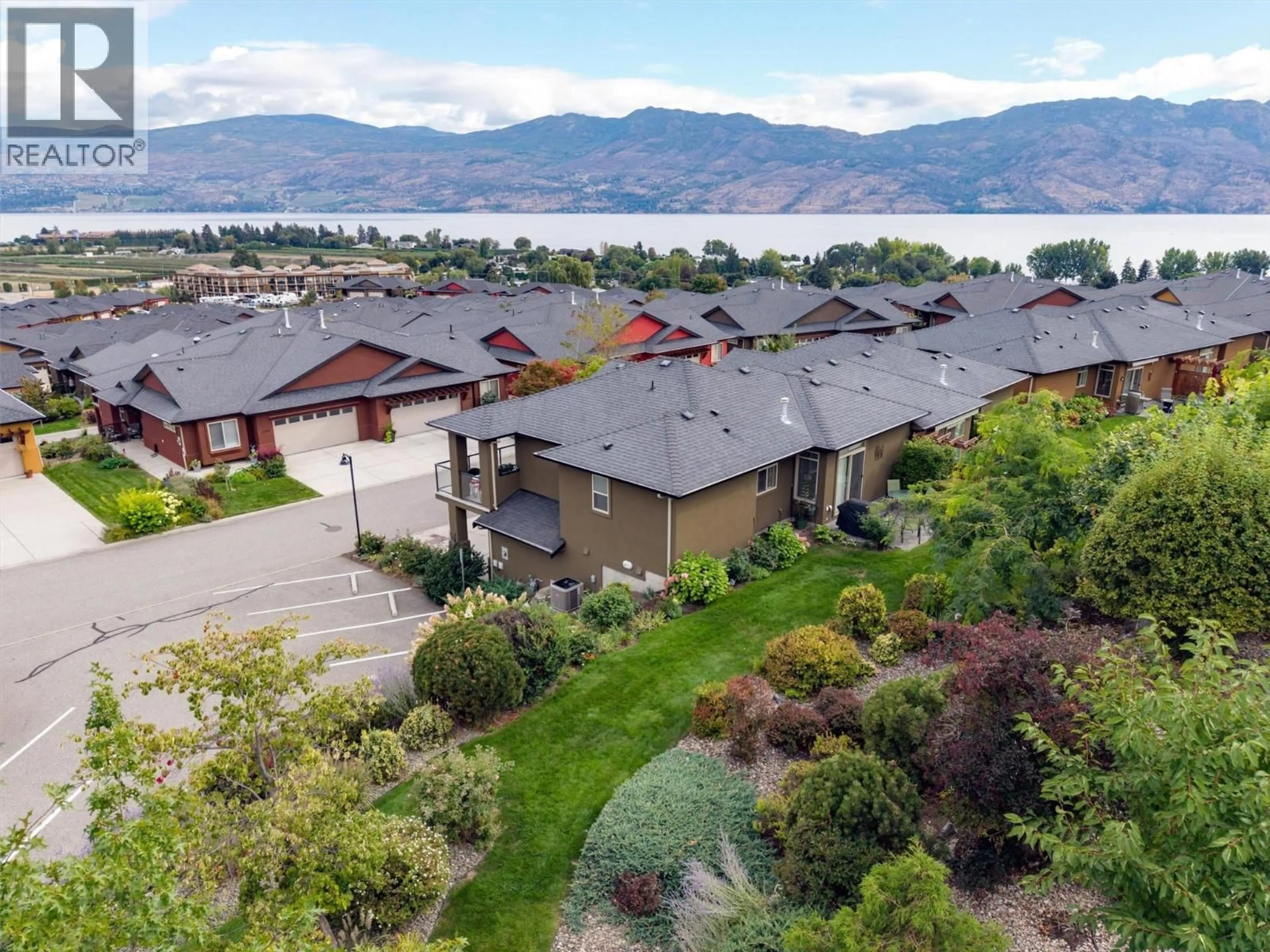 A pic from outside/outdoor area/front of a property/back of a property/a pic from drone, water/lake/river/ocean view for 2157 ALVARADO TRAIL, Westbank British Columbia V4T3B8