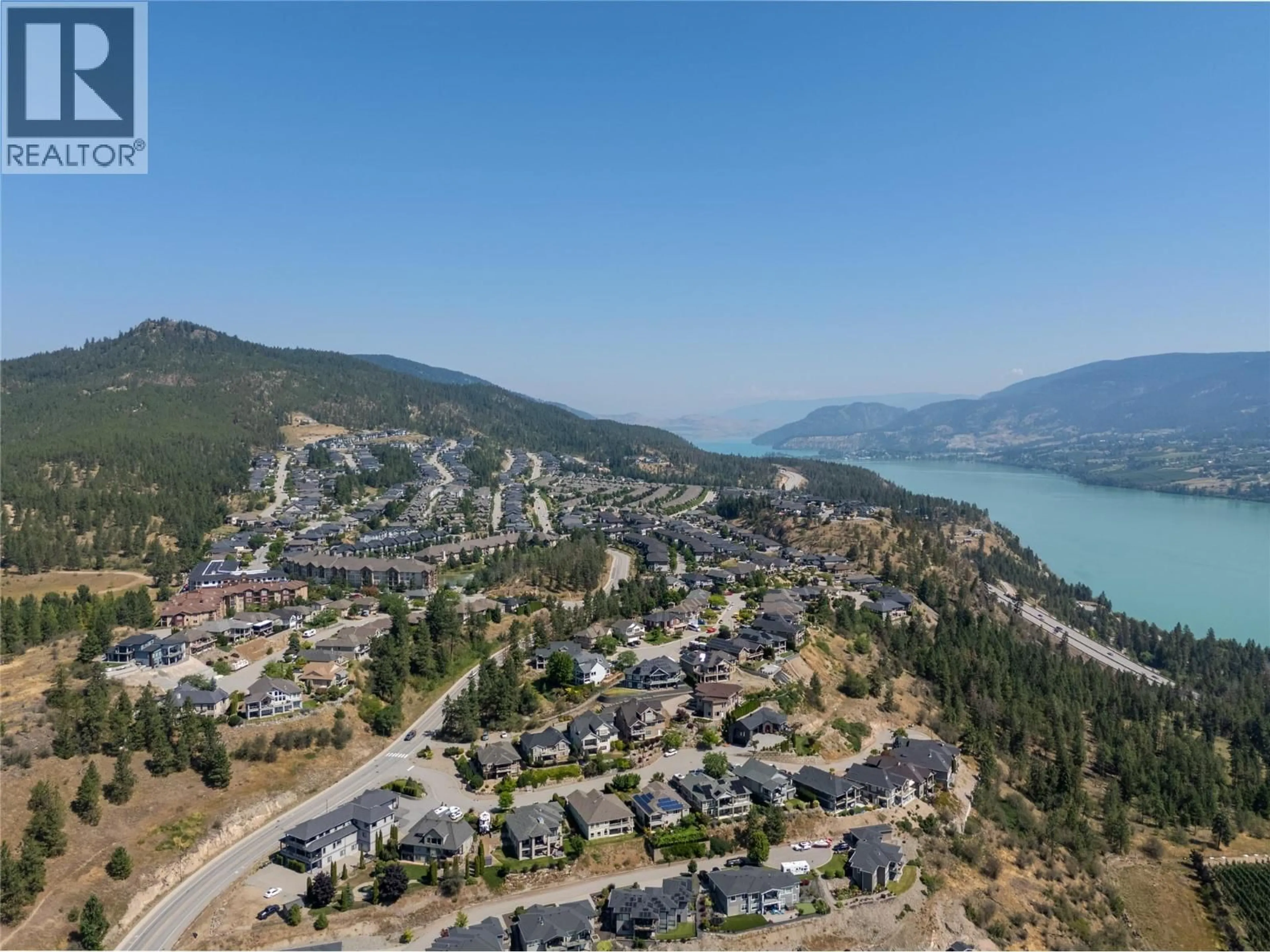 A pic from outside/outdoor area/front of a property/back of a property/a pic from drone, mountain view for 52 - 13098 SHORELINE WAY, Lake Country British Columbia V4V0A8