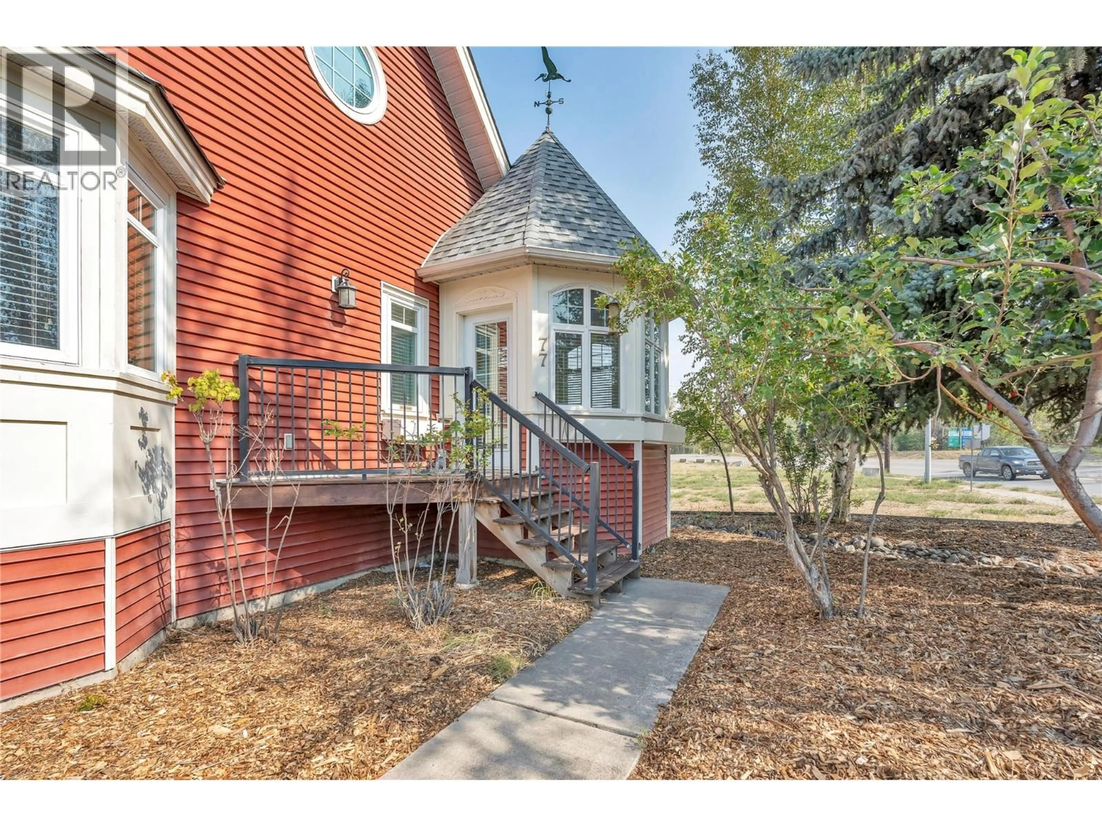 Home with brick exterior material, street for 77 TAPTON AVENUE, Princeton British Columbia V0X1W0