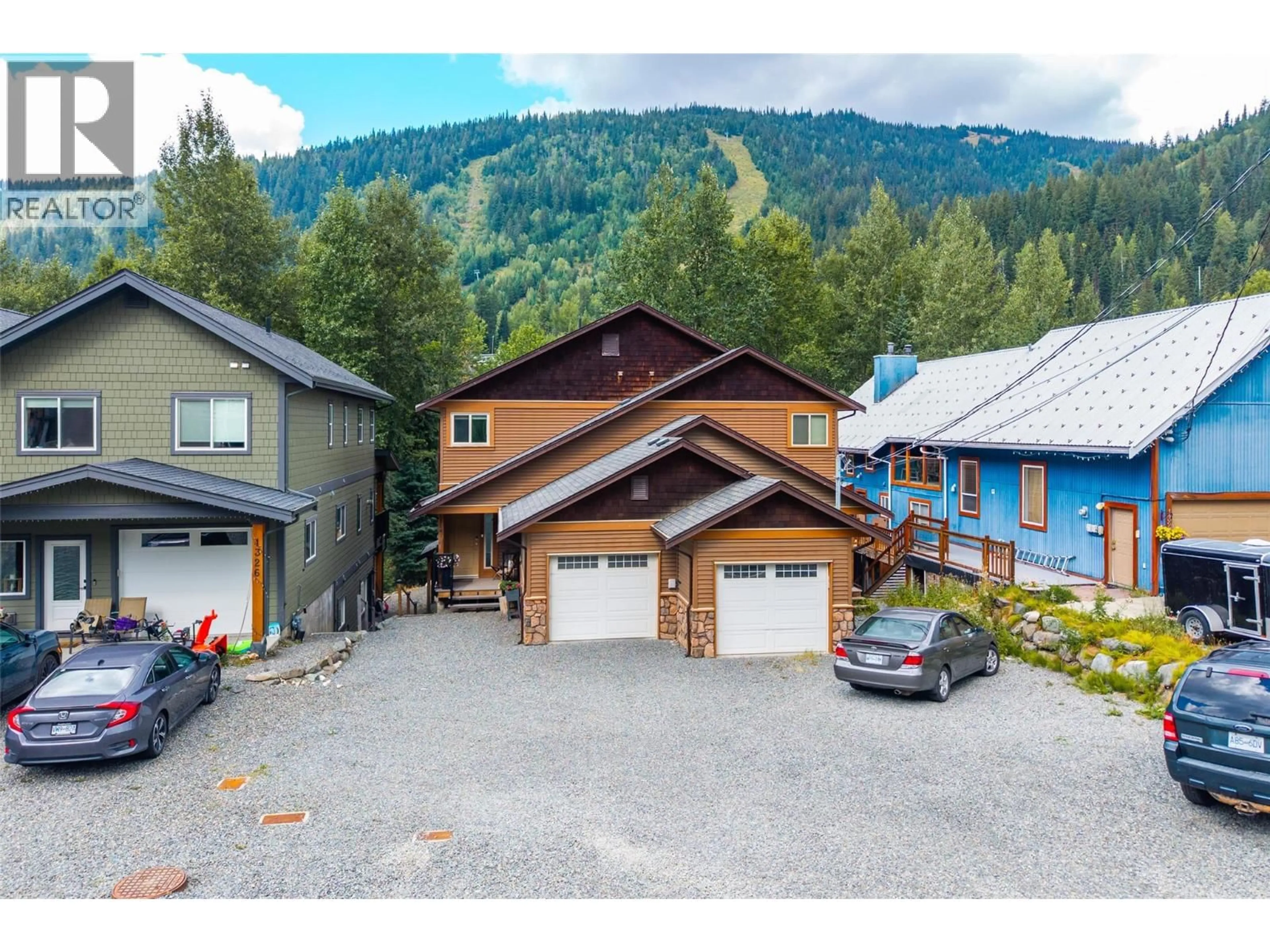 A pic from outside/outdoor area/front of a property/back of a property/a pic from drone, mountain view for 1324 BURFIELD DRIVE, Kamloops British Columbia V0E5N0