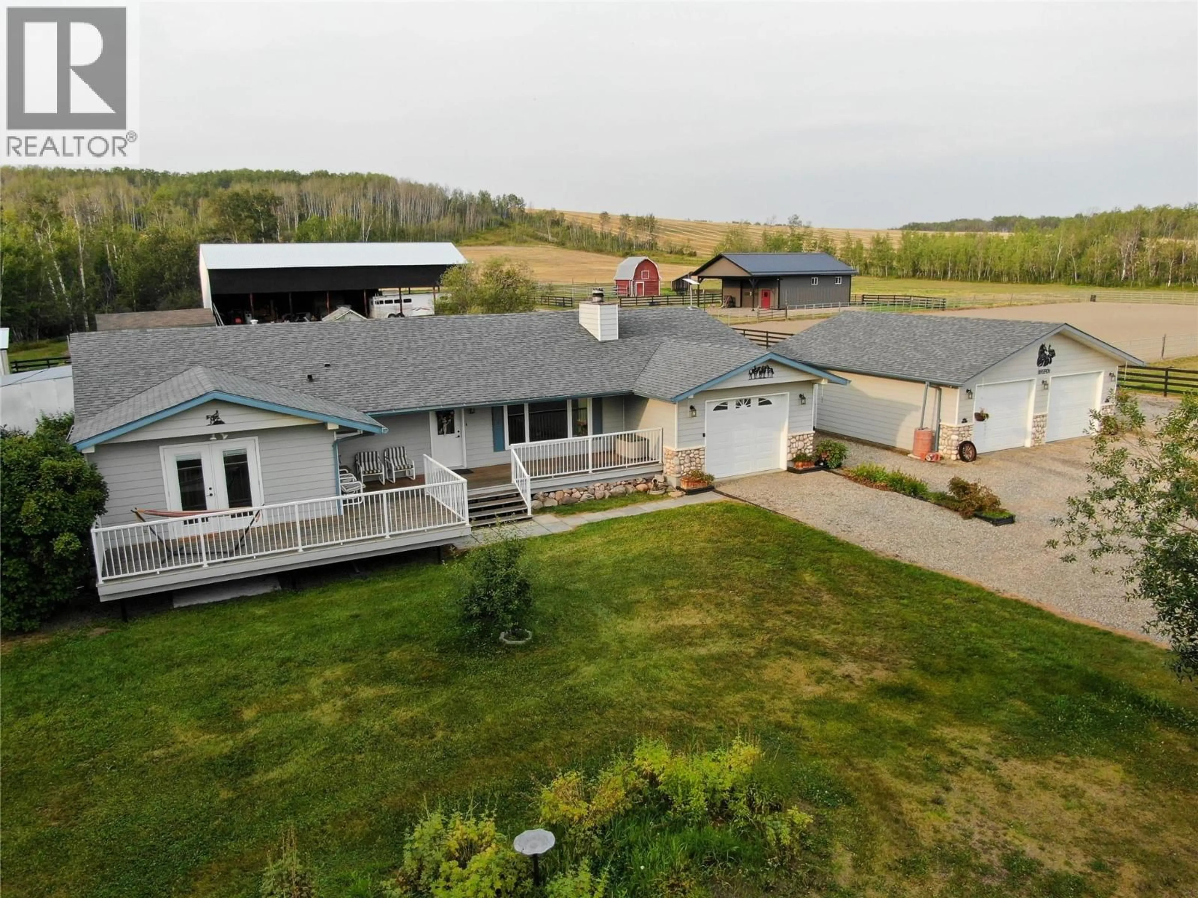 A pic from outside/outdoor area/front of a property/back of a property/a pic from drone, unknown for 3622 208 ROAD, Dawson Creek British Columbia V0C1B0