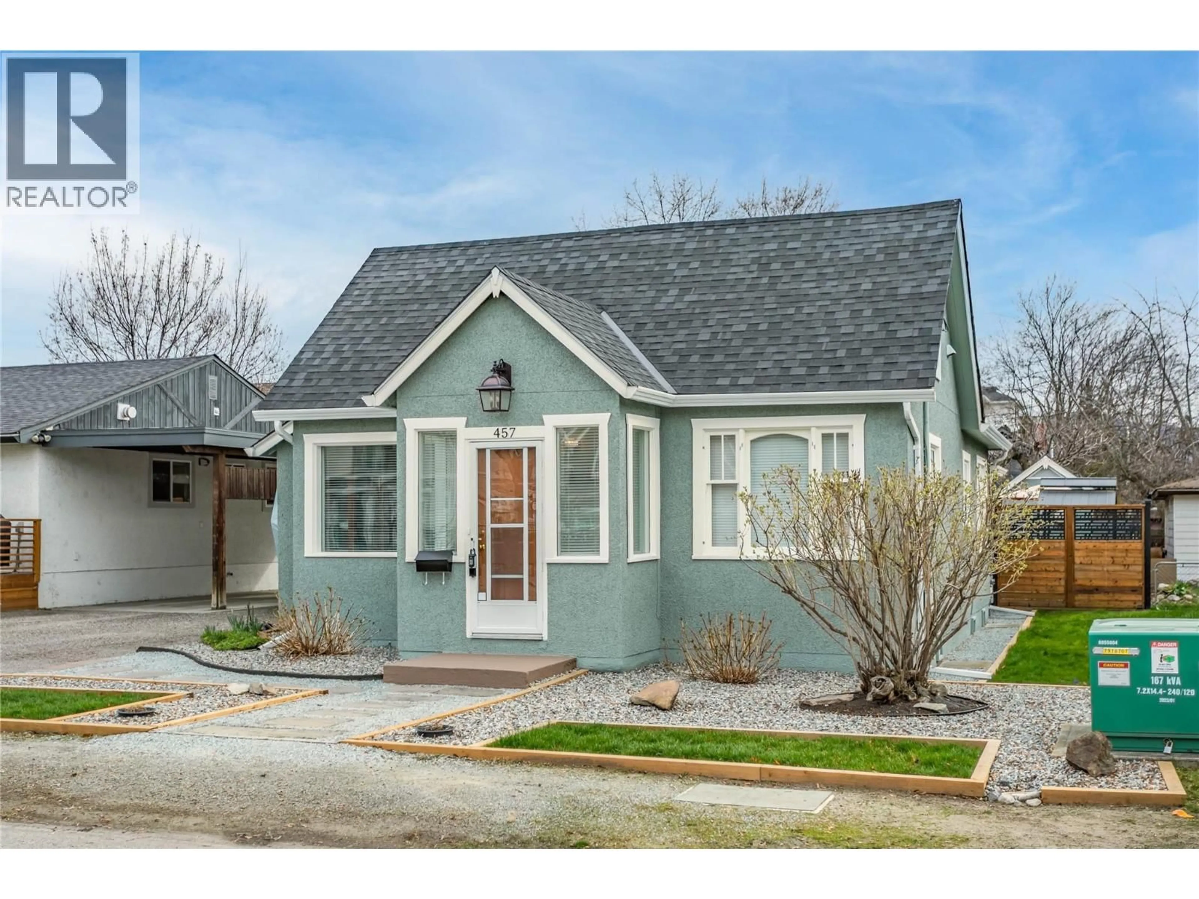 Home with brick exterior material, street for 457 PATTERSON AVENUE, Kelowna British Columbia V1Y5C5