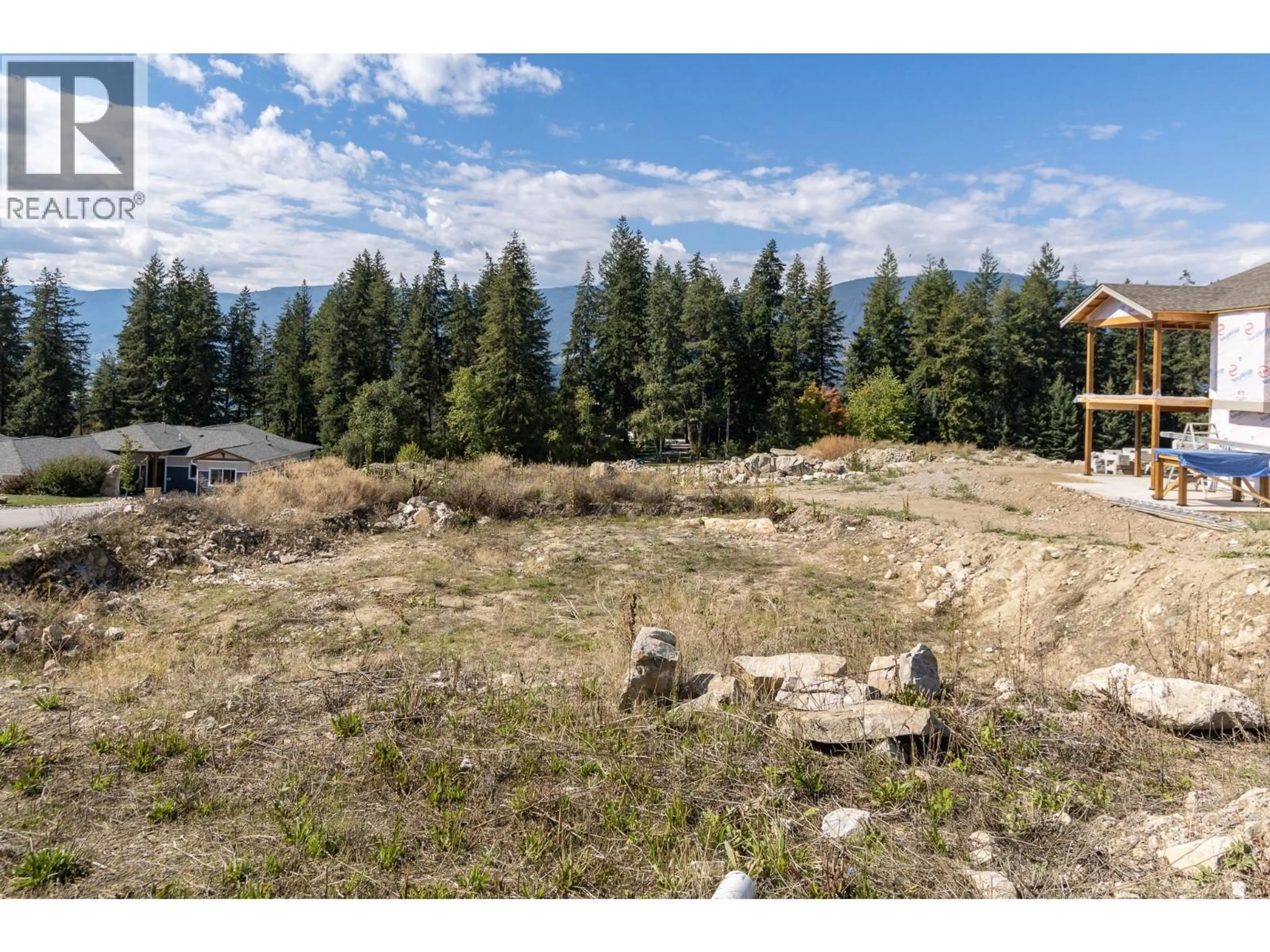 A pic from outside/outdoor area/front of a property/back of a property/a pic from drone, forest/trees view for 4160 20 STREET NORTHEAST, Salmon Arm British Columbia V1E2A3