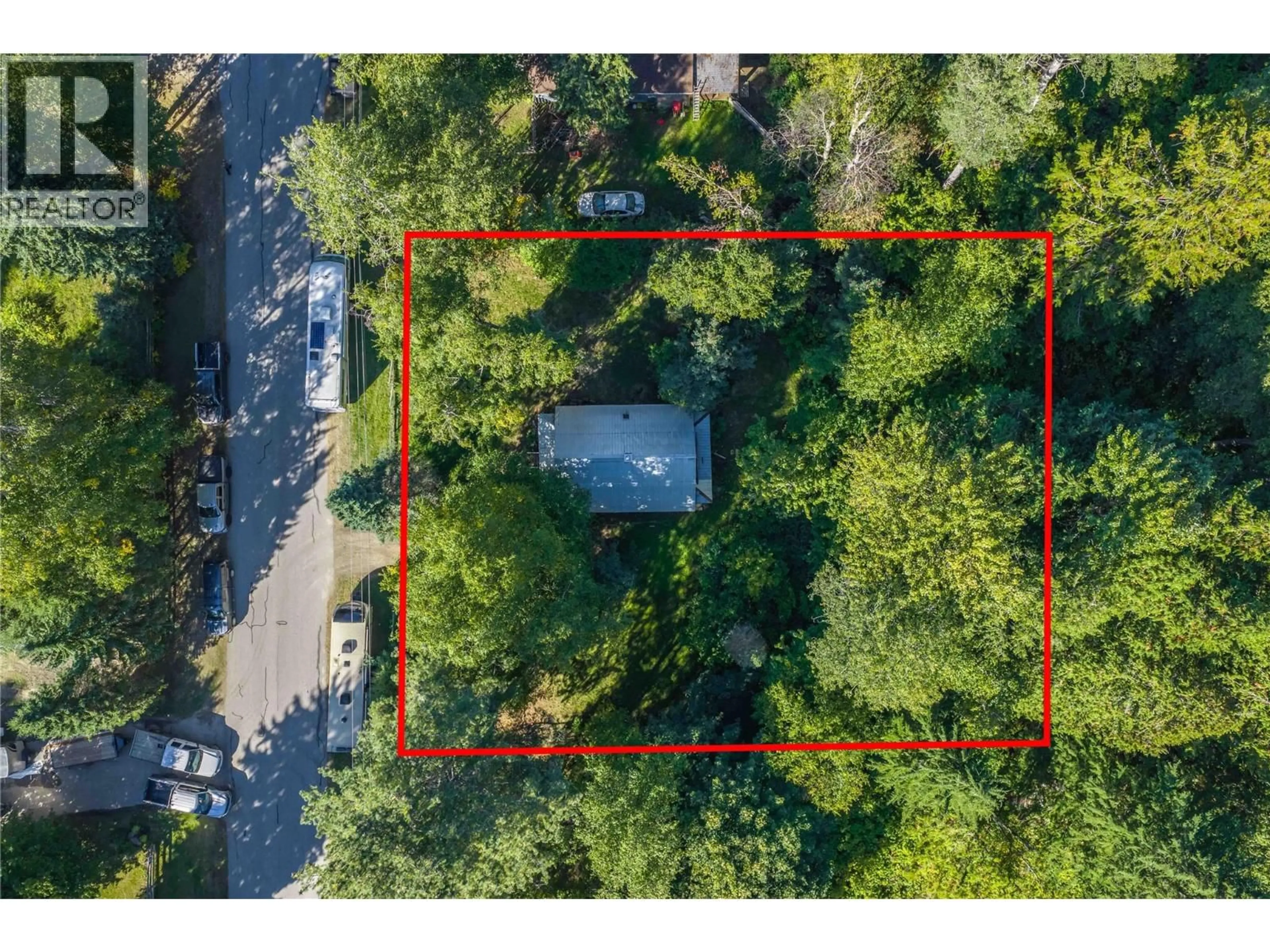A pic from outside/outdoor area/front of a property/back of a property/a pic from drone, forest/trees view for 3642 CATHERWOOD ROAD, Revelstoke British Columbia V0E2S0