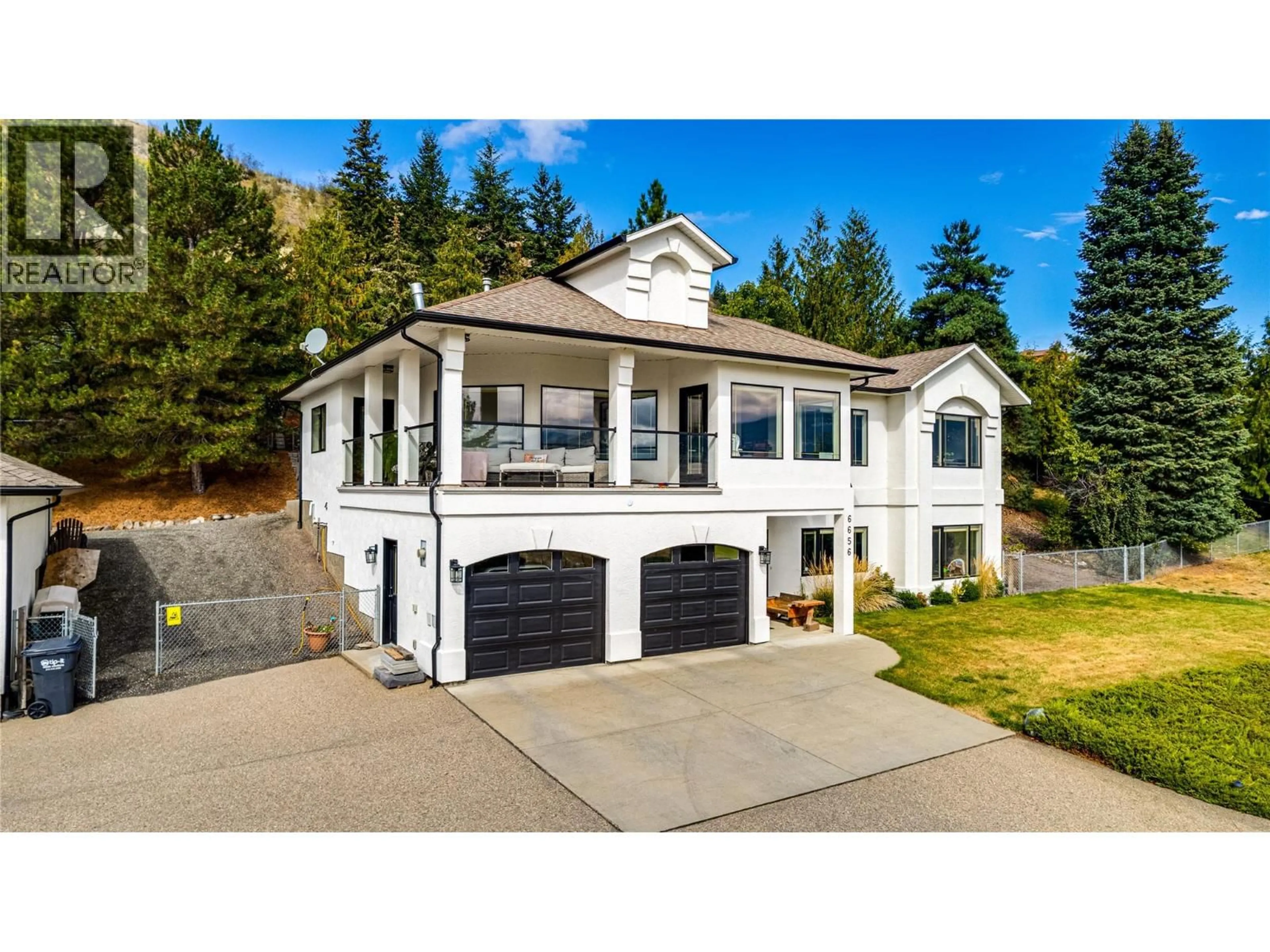 Home with vinyl exterior material, unknown for 6656 GOOSE LAKE ROAD, Vernon British Columbia V1H1W2