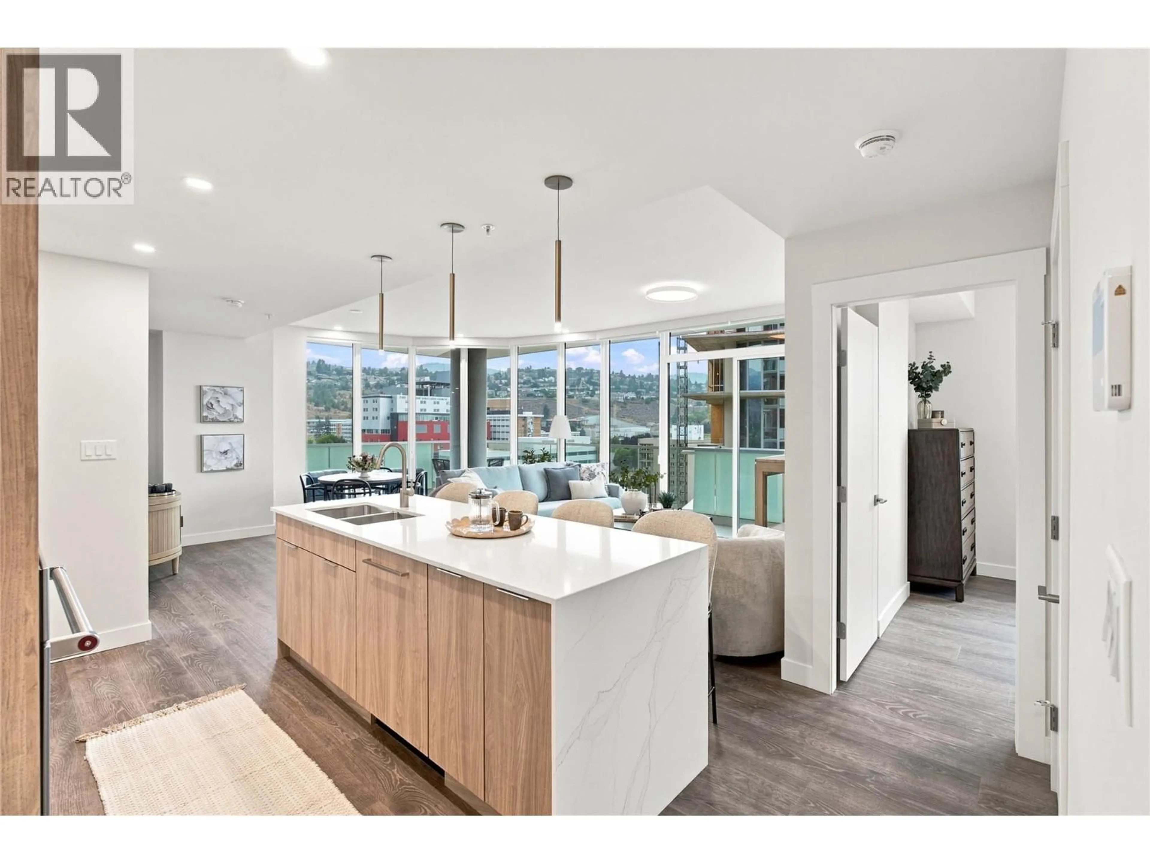 Open concept kitchen, unknown for 1202 - 460 NICOLA STREET, Kamloops British Columbia V2C0N2