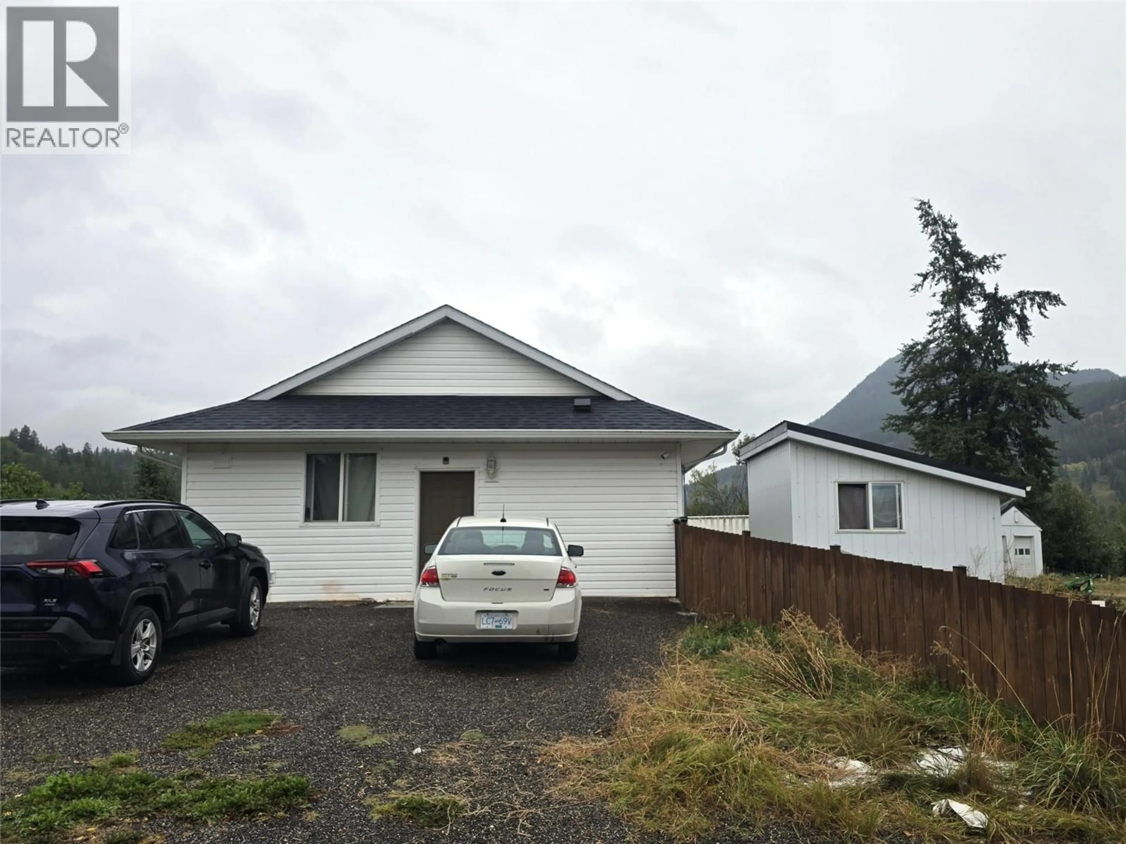 A pic from outside/outdoor area/front of a property/back of a property/a pic from drone, unknown for 197 24 HIGHWAY, Little Fort British Columbia V0E2C0