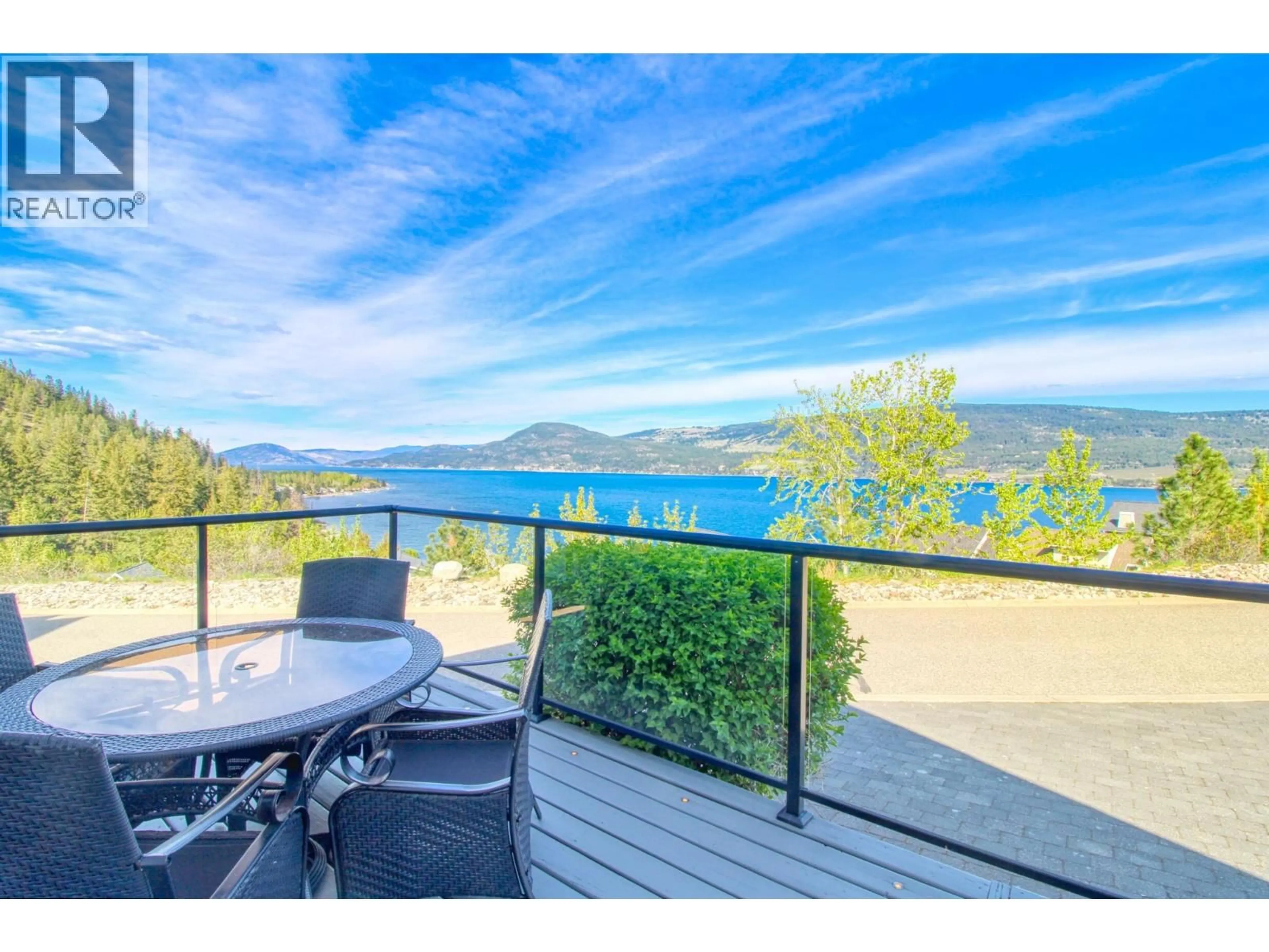 Patio, water/lake/river/ocean view for 115 - 6871 SANTIAGO LOOP, Kelowna British Columbia V1Z3R8