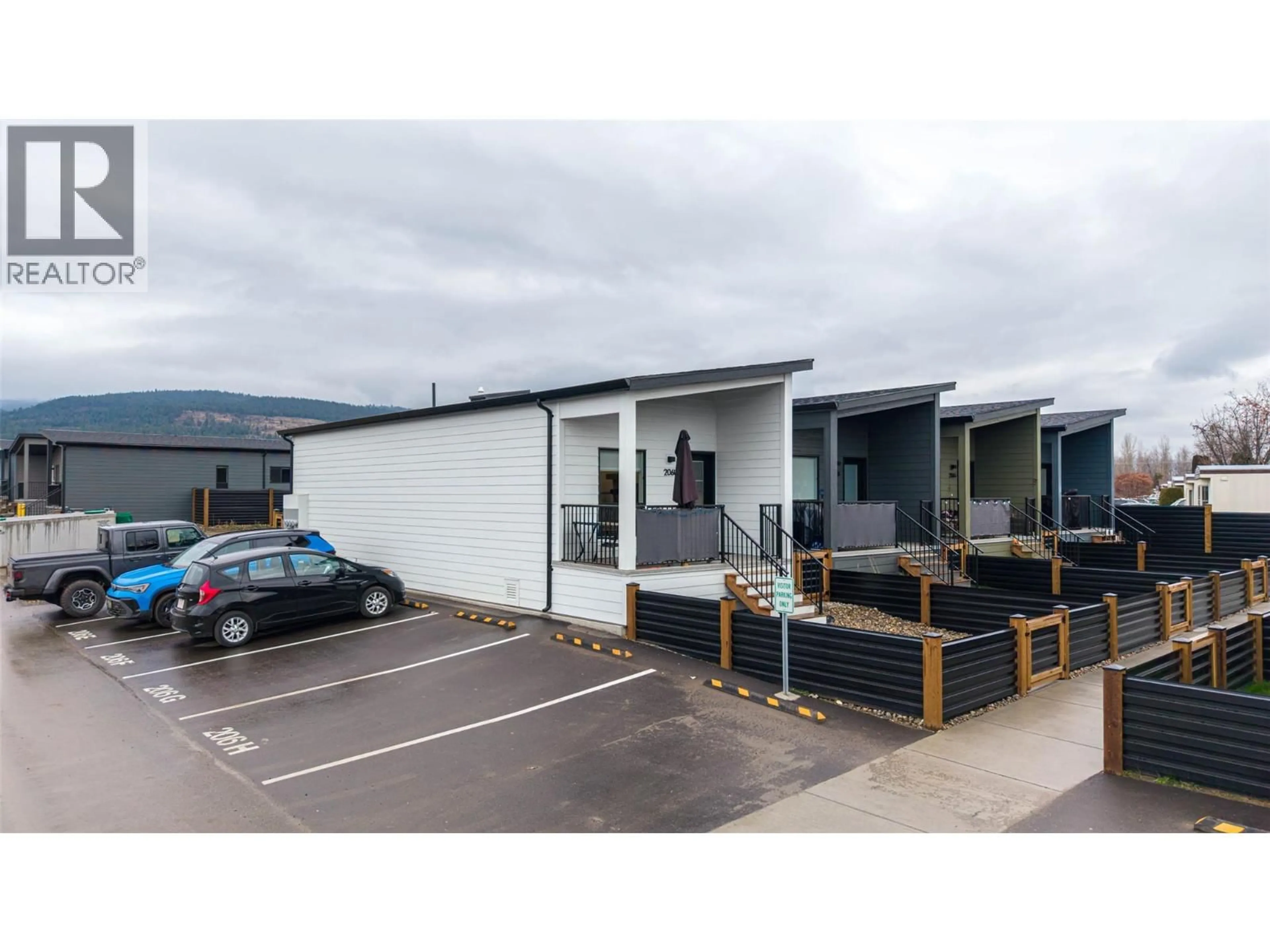 A pic from outside/outdoor area/front of a property/back of a property/a pic from drone, unknown for 206E - 8900 JIM BAILEY ROAD, Kelowna British Columbia V4V1E8