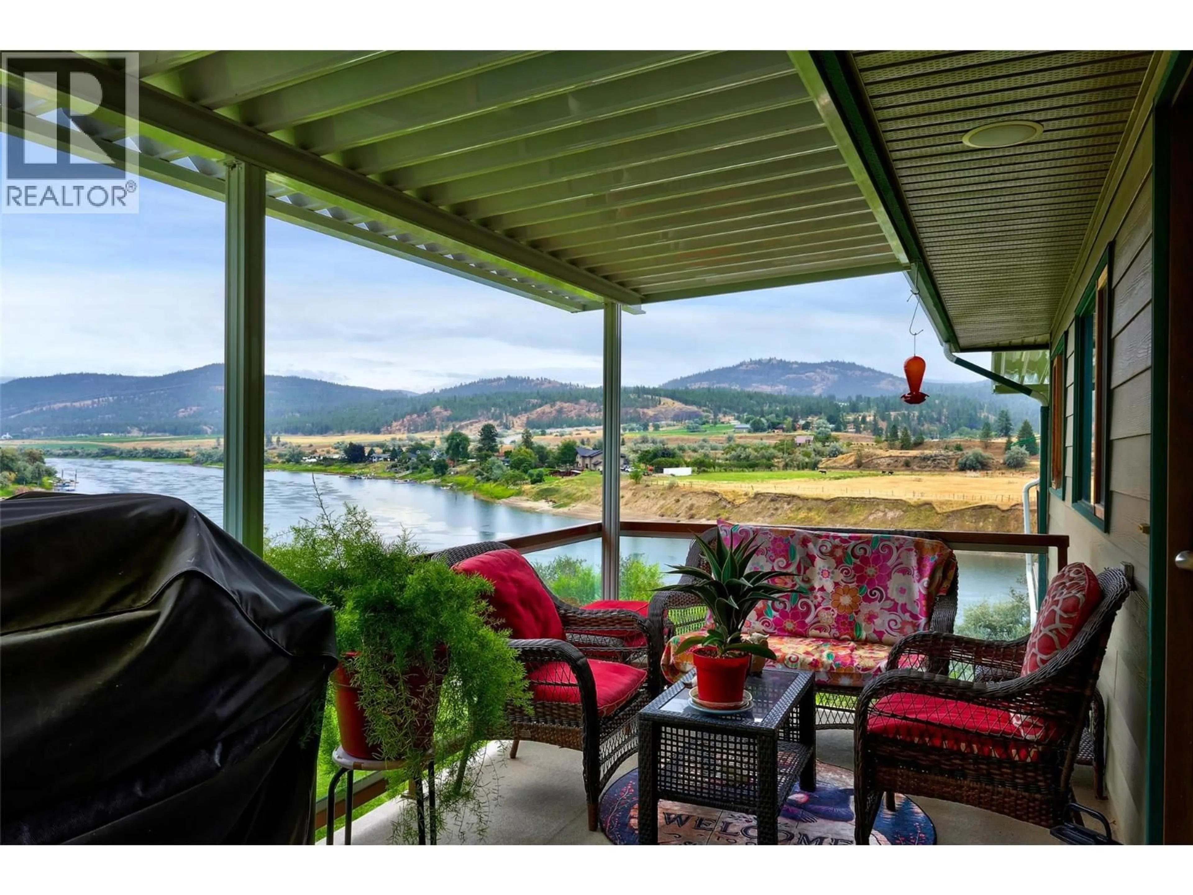 Patio, water/lake/river/ocean view for 3892 SHUSWAP ROAD EAST, Kamloops British Columbia V2H1S7