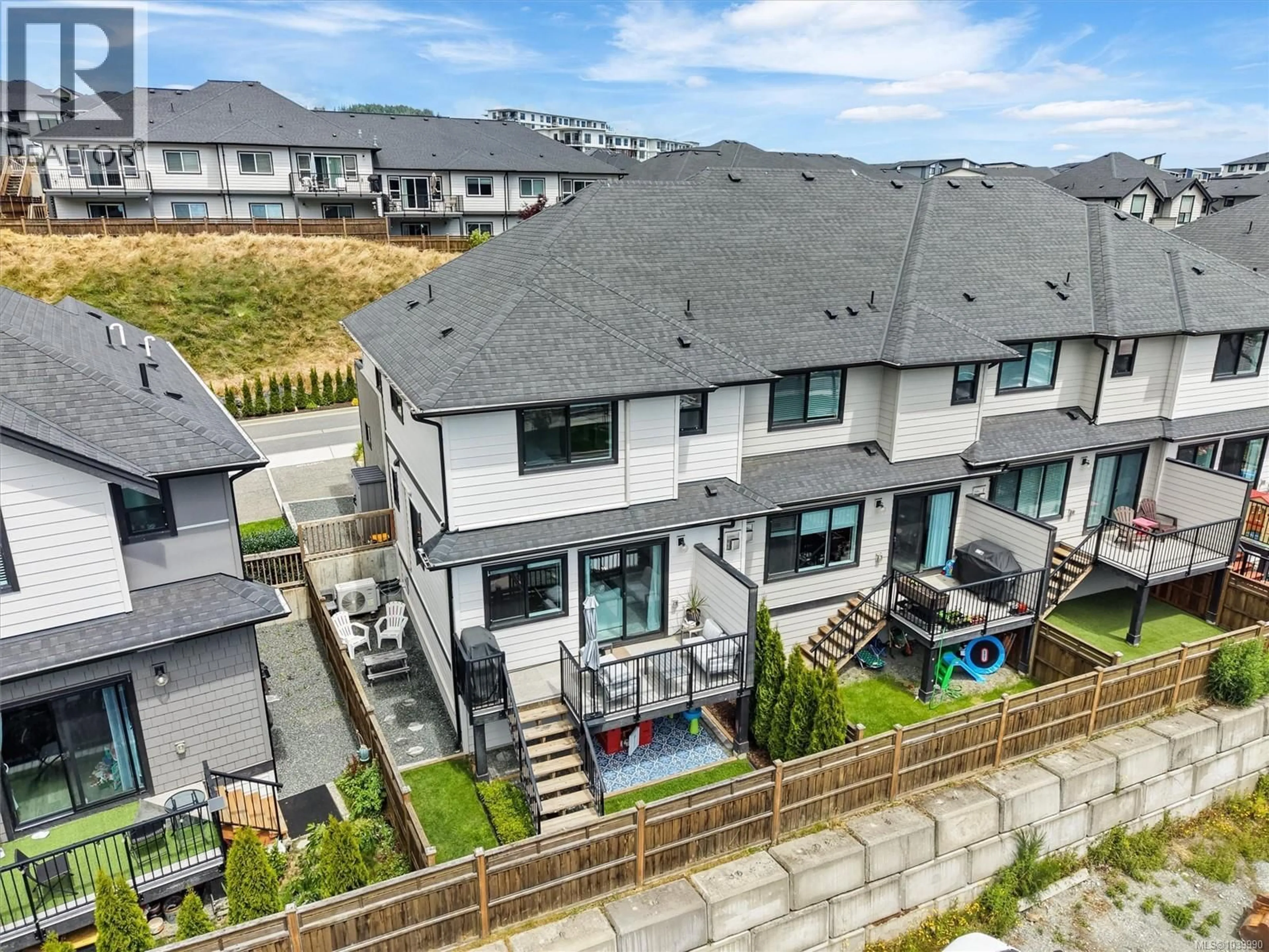 A pic from outside/outdoor area/front of a property/back of a property/a pic from drone, mountain view for 2835 LUNAR COURT, Langford British Columbia V9B4M2