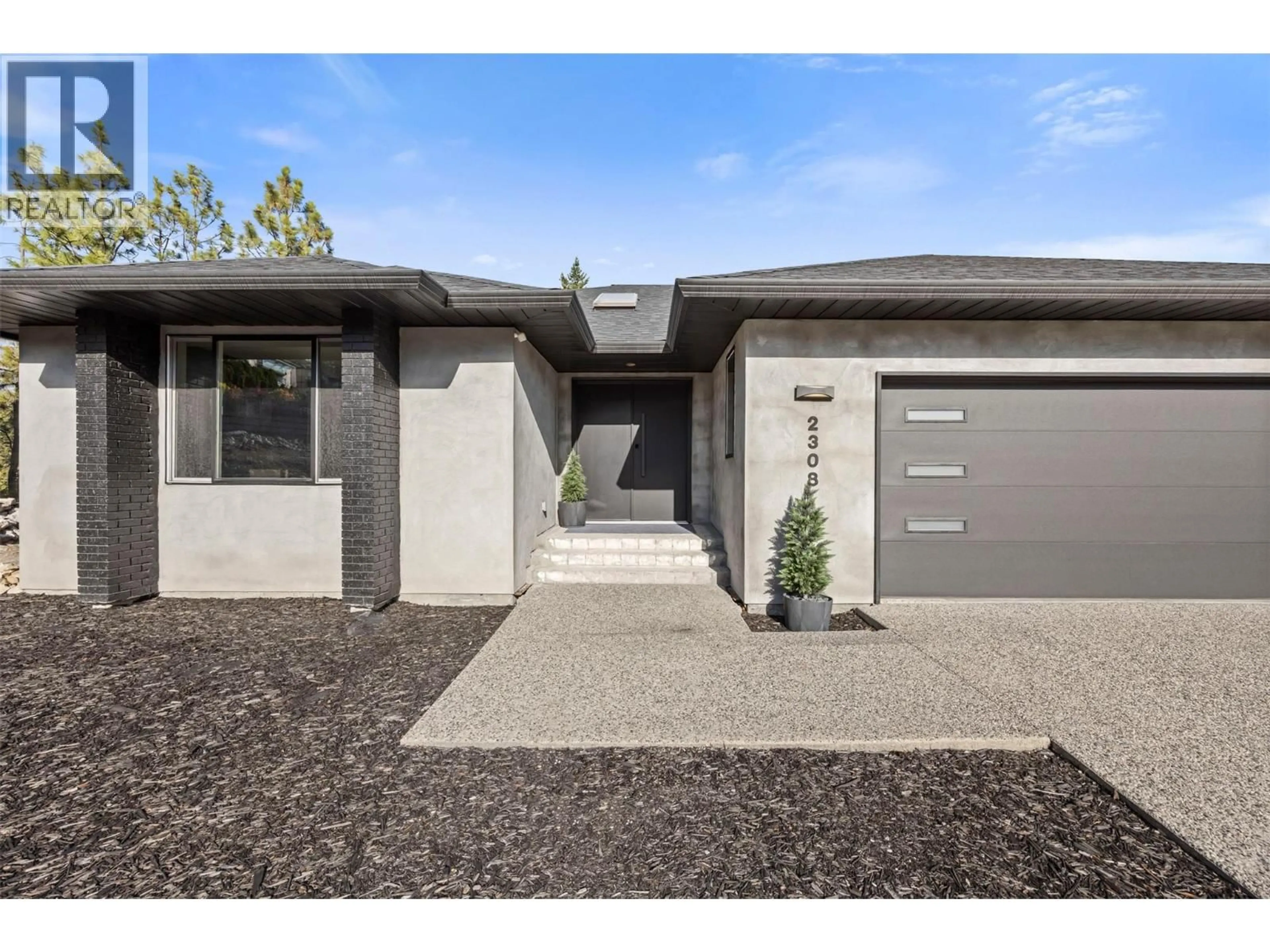 Home with brick exterior material, street for 2308 LILLOOET CRESCENT, Kelowna British Columbia V1V1T1