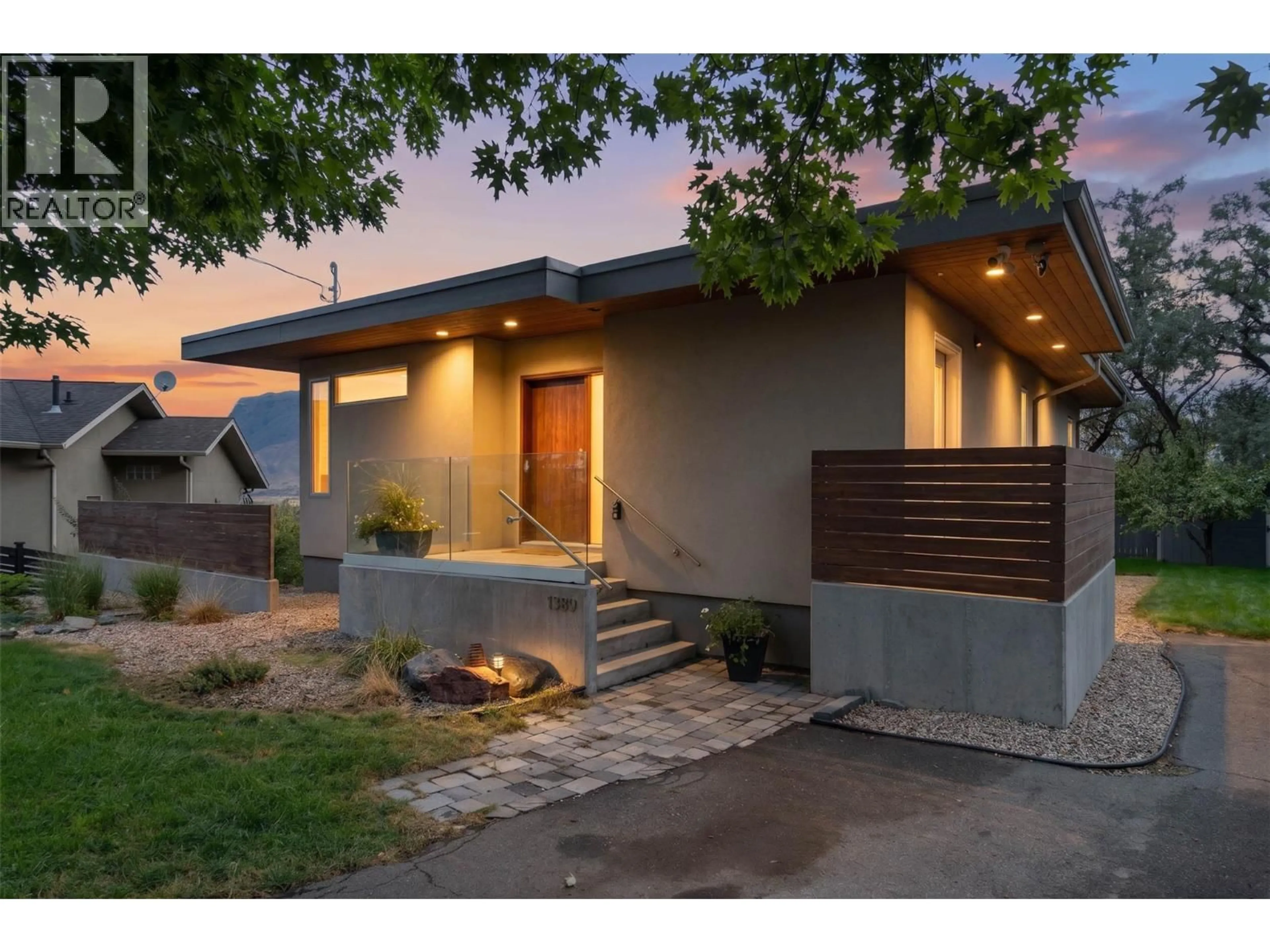 Home with brick exterior material, street for 1389 DOMINION CRESCENT, Kamloops British Columbia V2C2X2