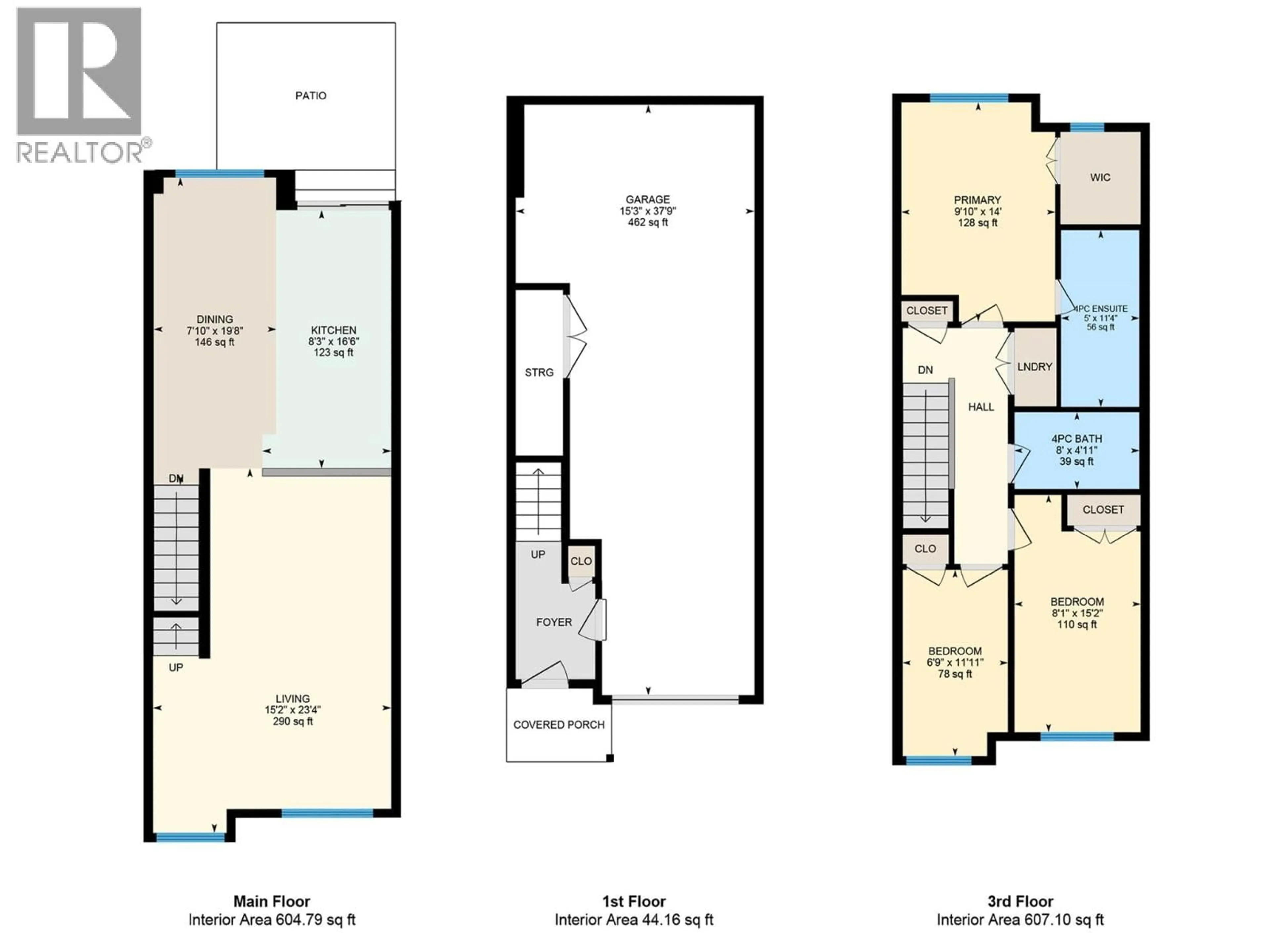 Floor plan for 51 - 600 SHERWOOD ROAD, Kelowna British Columbia V1W5K1