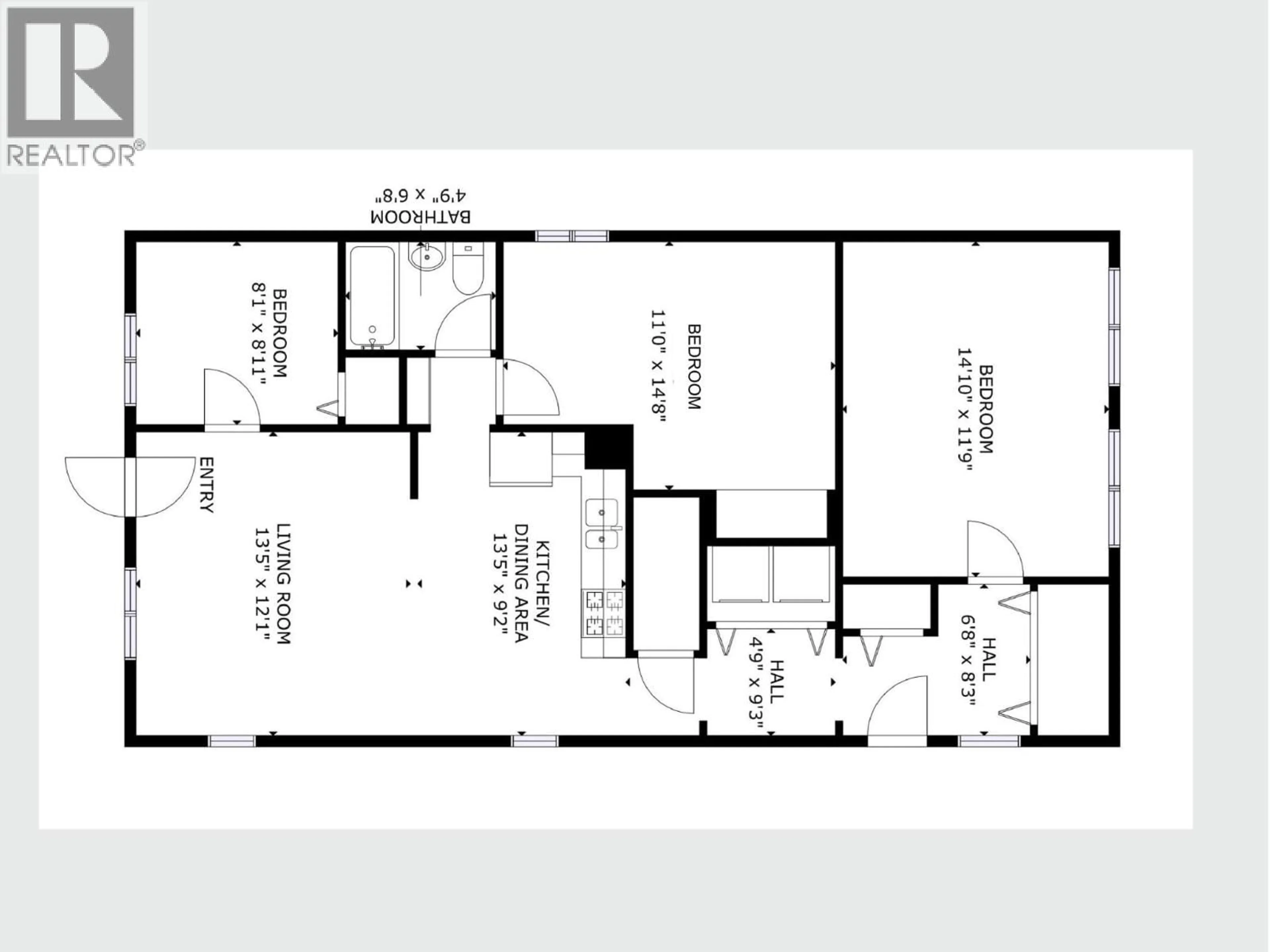 Floor plan for 7134 2ND STREET, Grand Forks British Columbia V0H1H0
