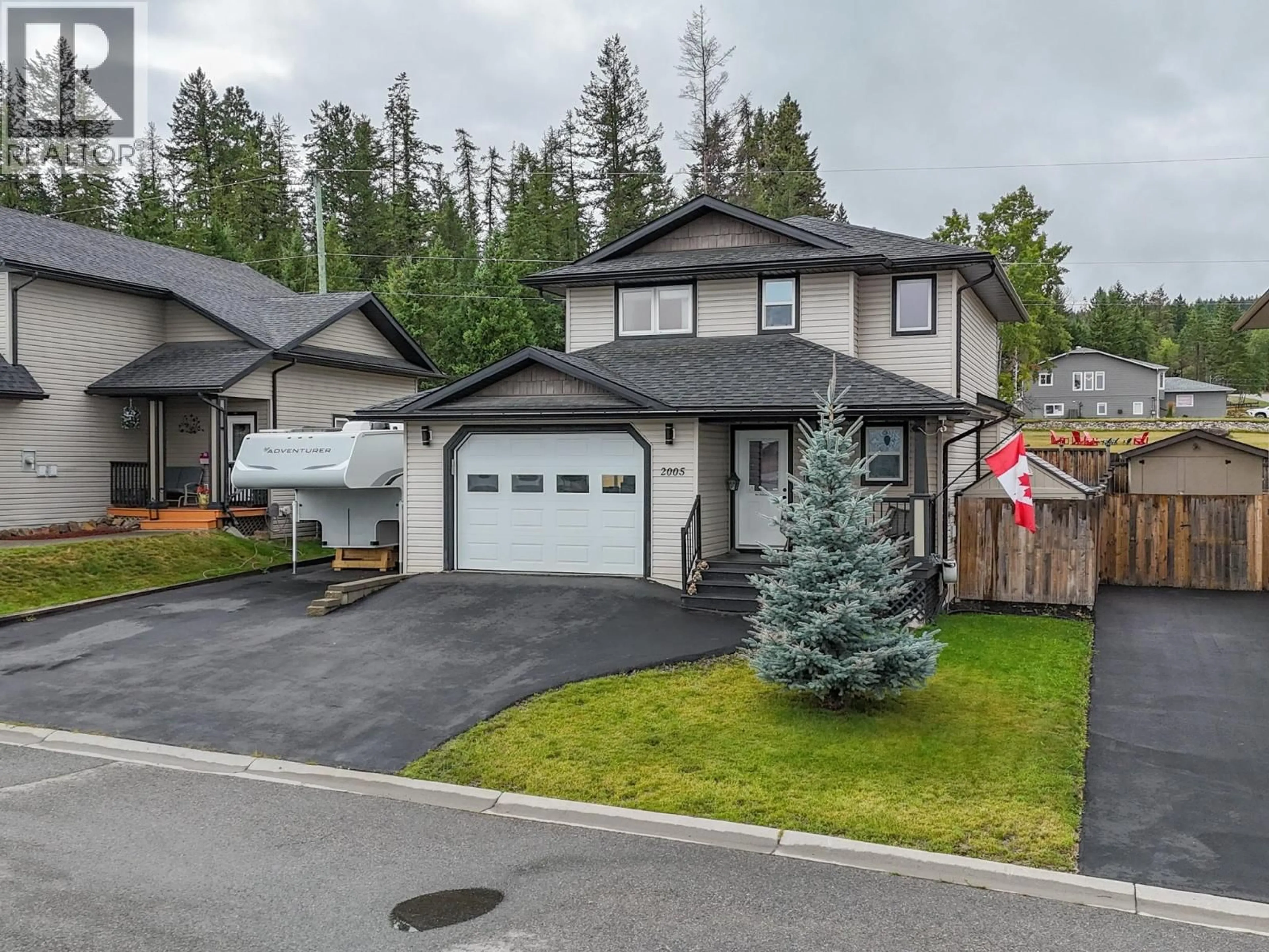 A pic from outside/outdoor area/front of a property/back of a property/a pic from drone, street for 2005 16TH STREET SOUTH, Cranbrook British Columbia V1C0B5
