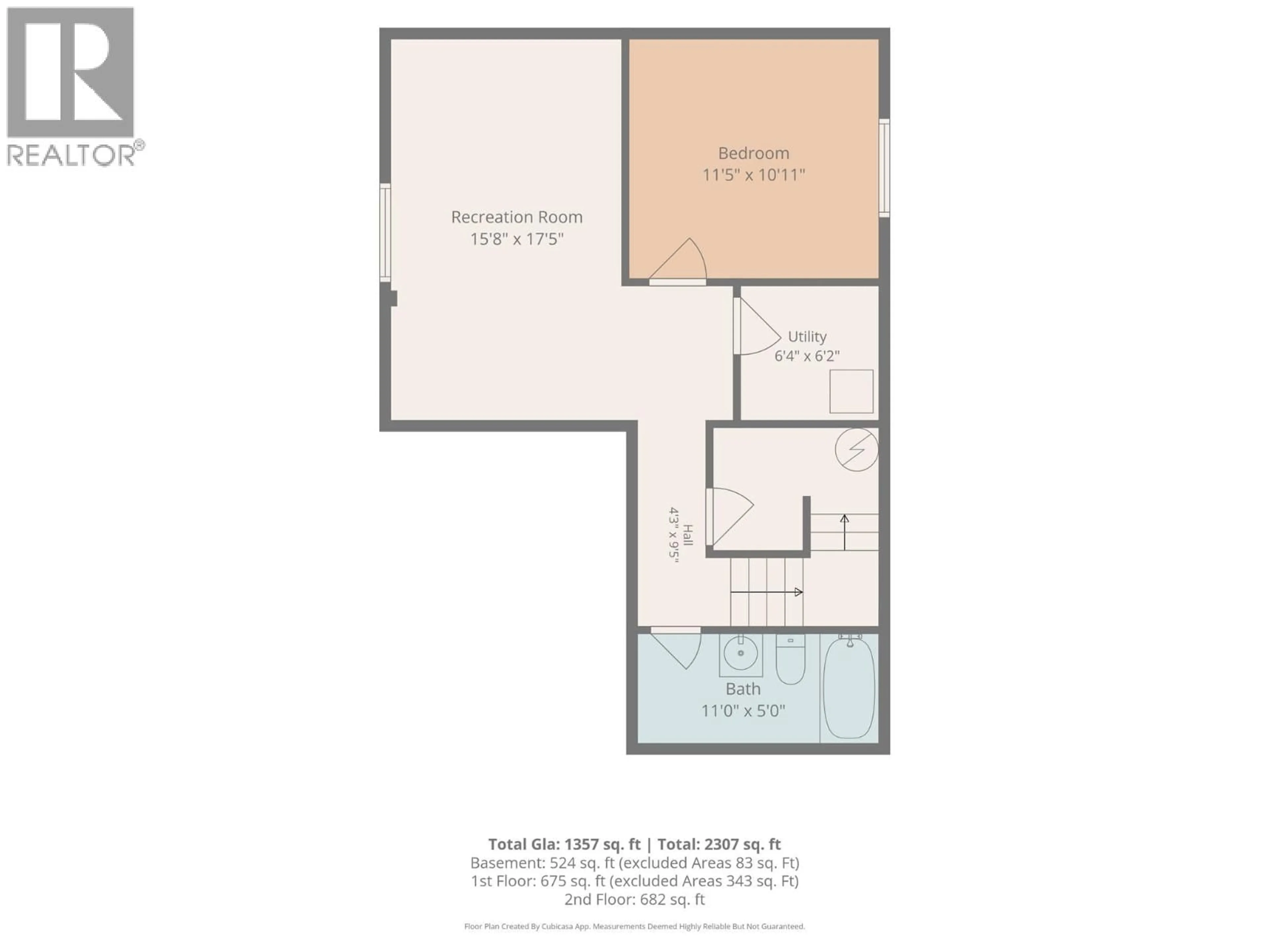 Floor plan for 2005 16TH STREET SOUTH, Cranbrook British Columbia V1C0B5