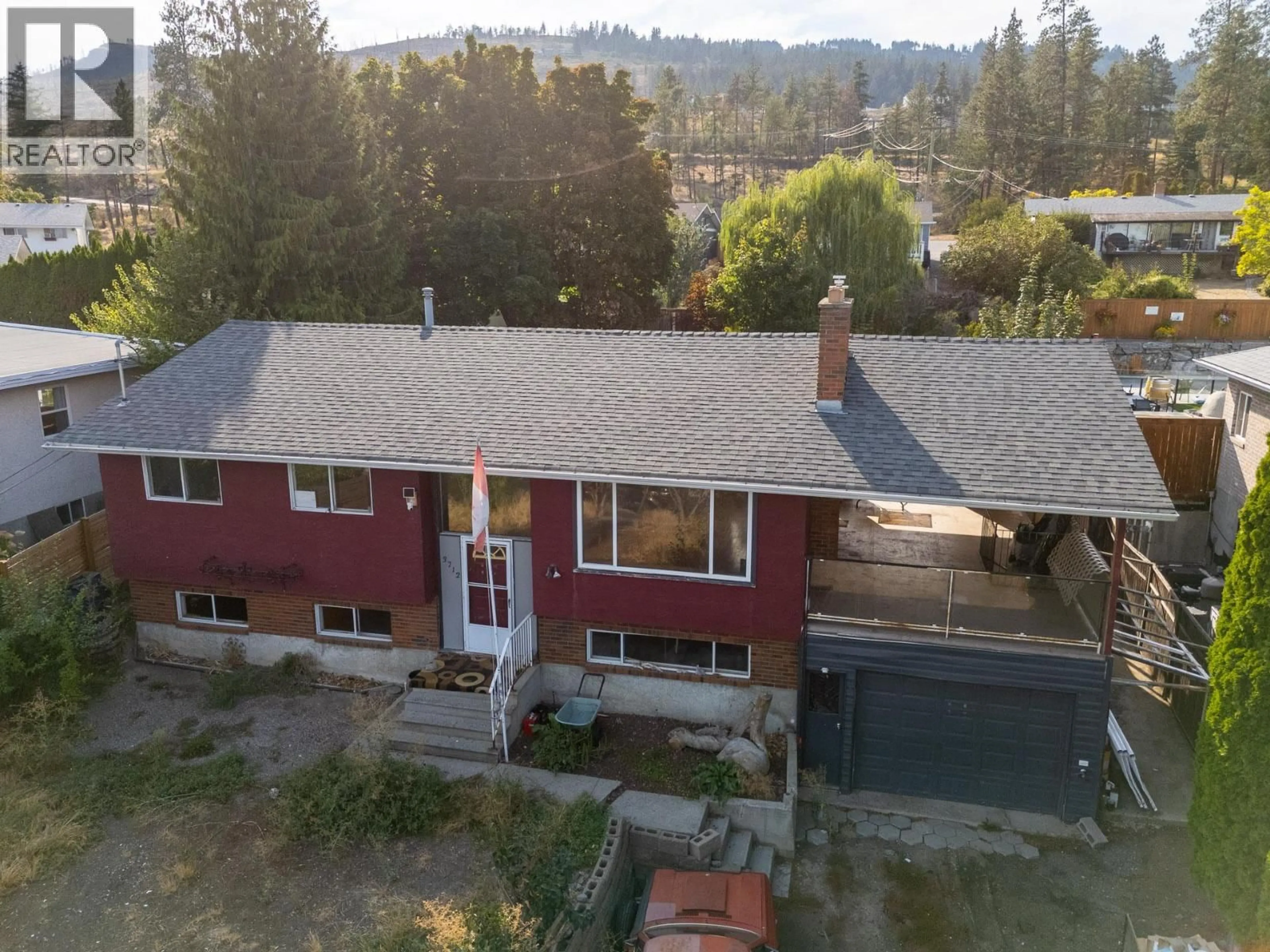 A pic from outside/outdoor area/front of a property/back of a property/a pic from drone, street for 3712 SALLOUM ROAD, West Kelowna British Columbia V4T1E5