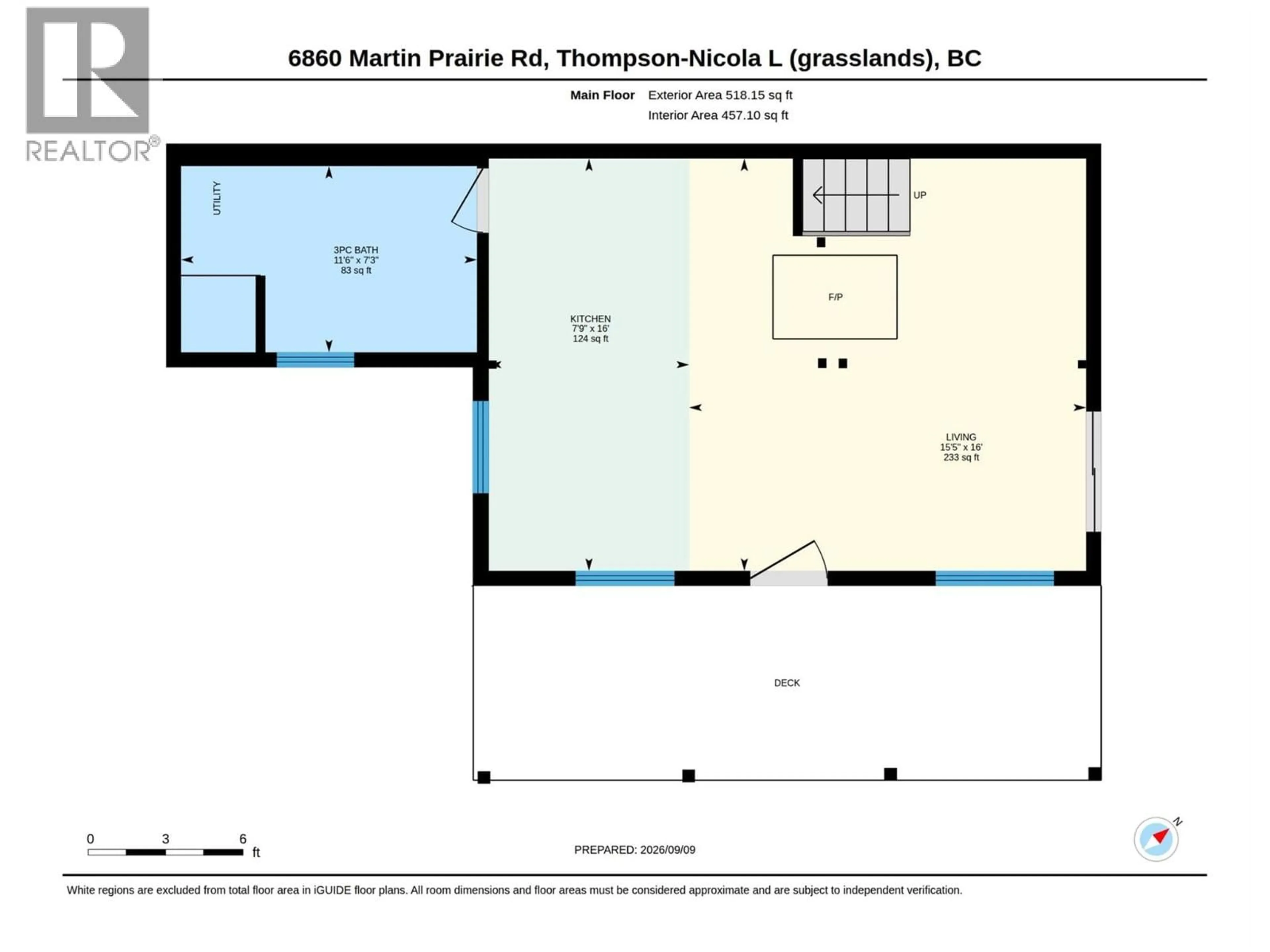 Floor plan for 6860 MARTIN PRAIRIE ROAD, Chase British Columbia V0E1W1