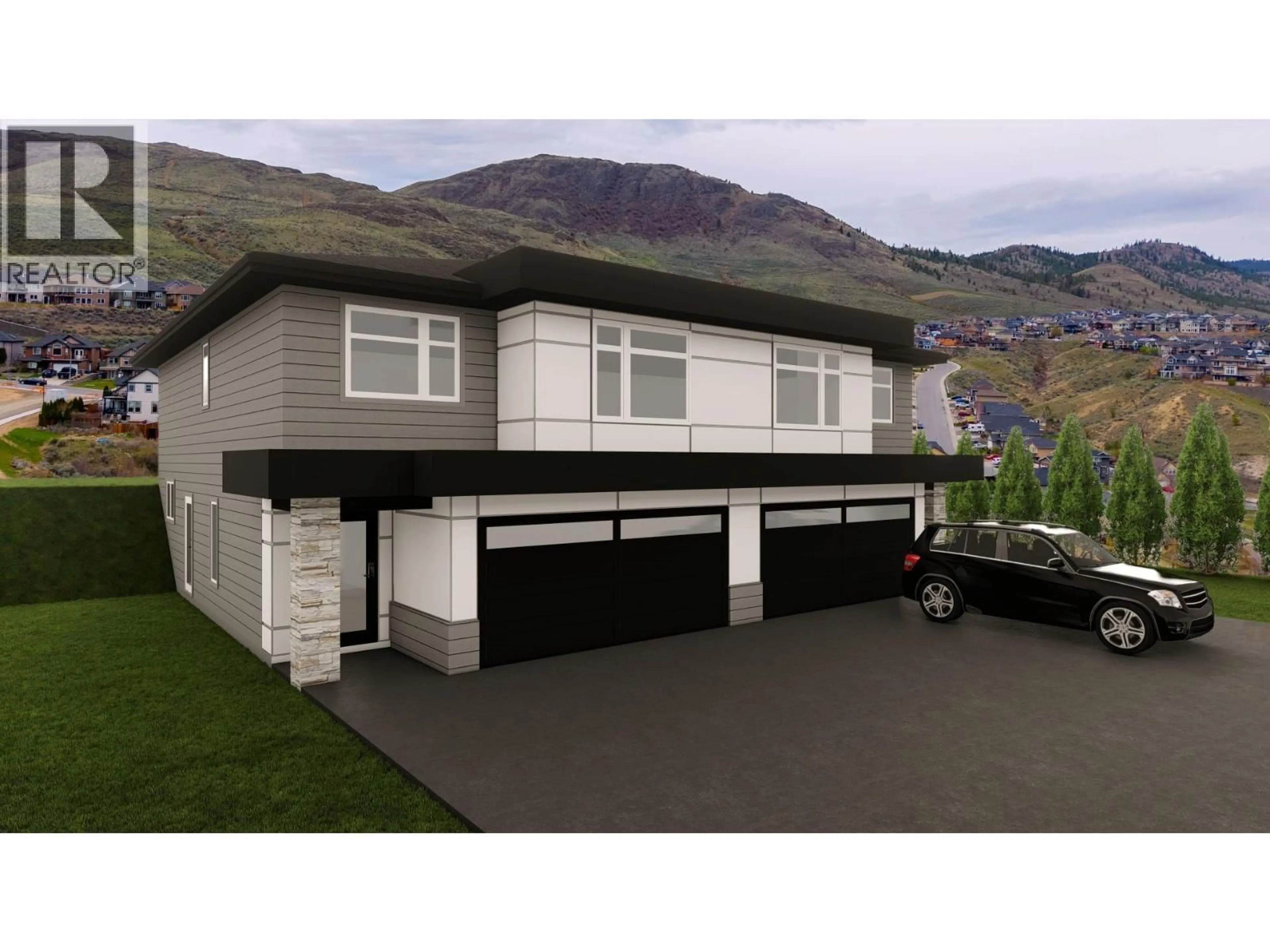 Home with vinyl exterior material, mountain view for 135 - 2050 GRASSLANDS BOULEVARD, Kamloops British Columbia V2B0A6