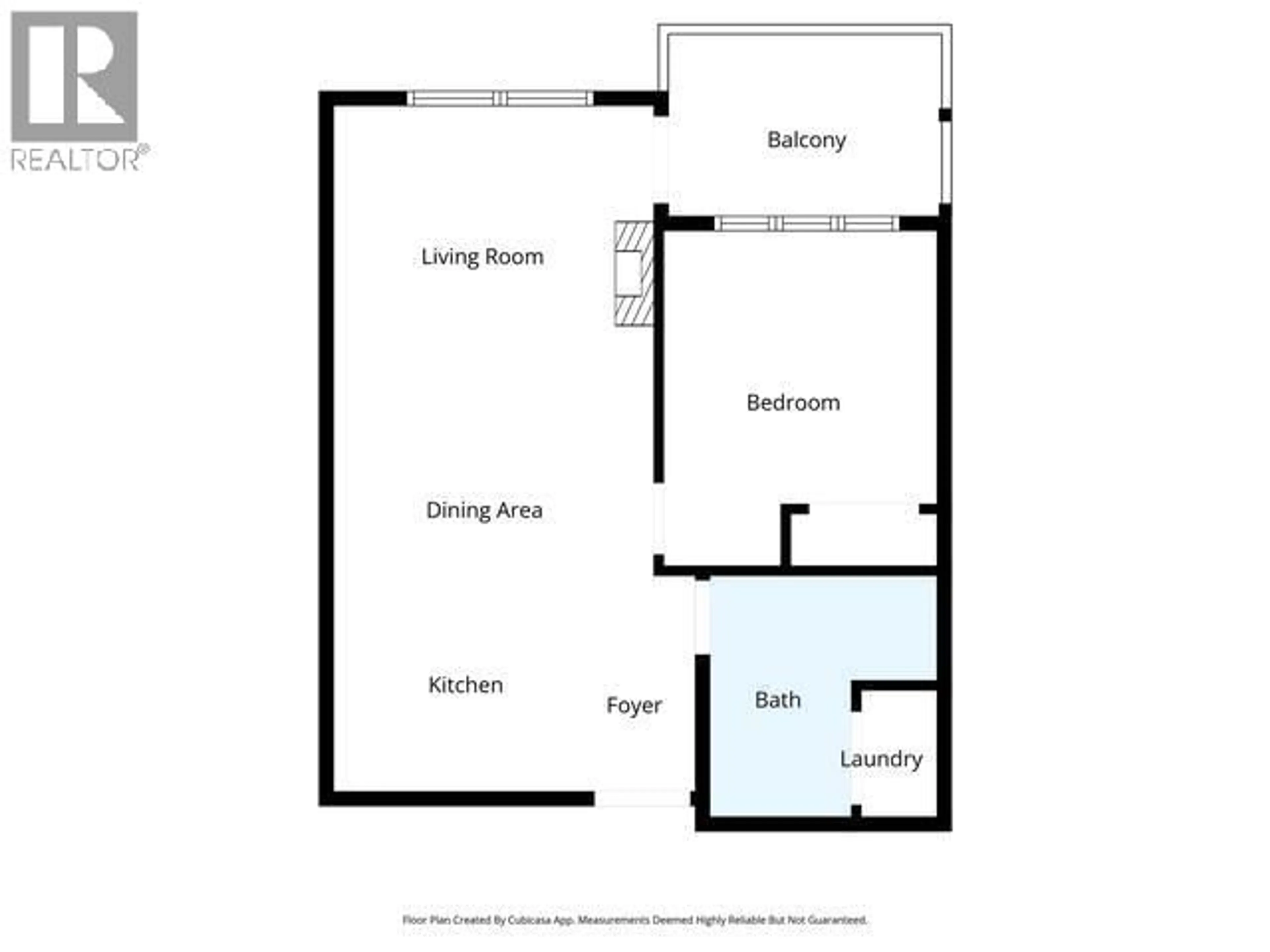 Floor plan for 300 - 755 MAYFAIR STREET, Kamloops British Columbia V2B5L7